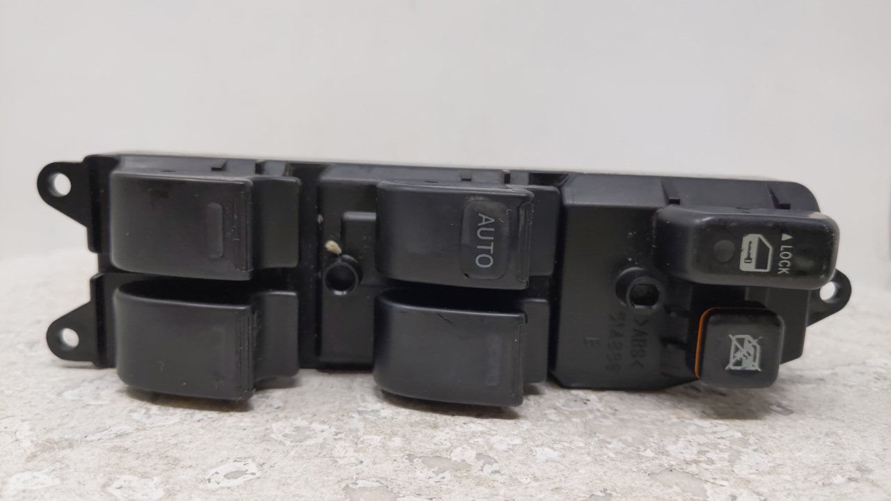 2004 Camry  Master Power Window Switch Left Driver Black 39928 - Oemusedautoparts1.com