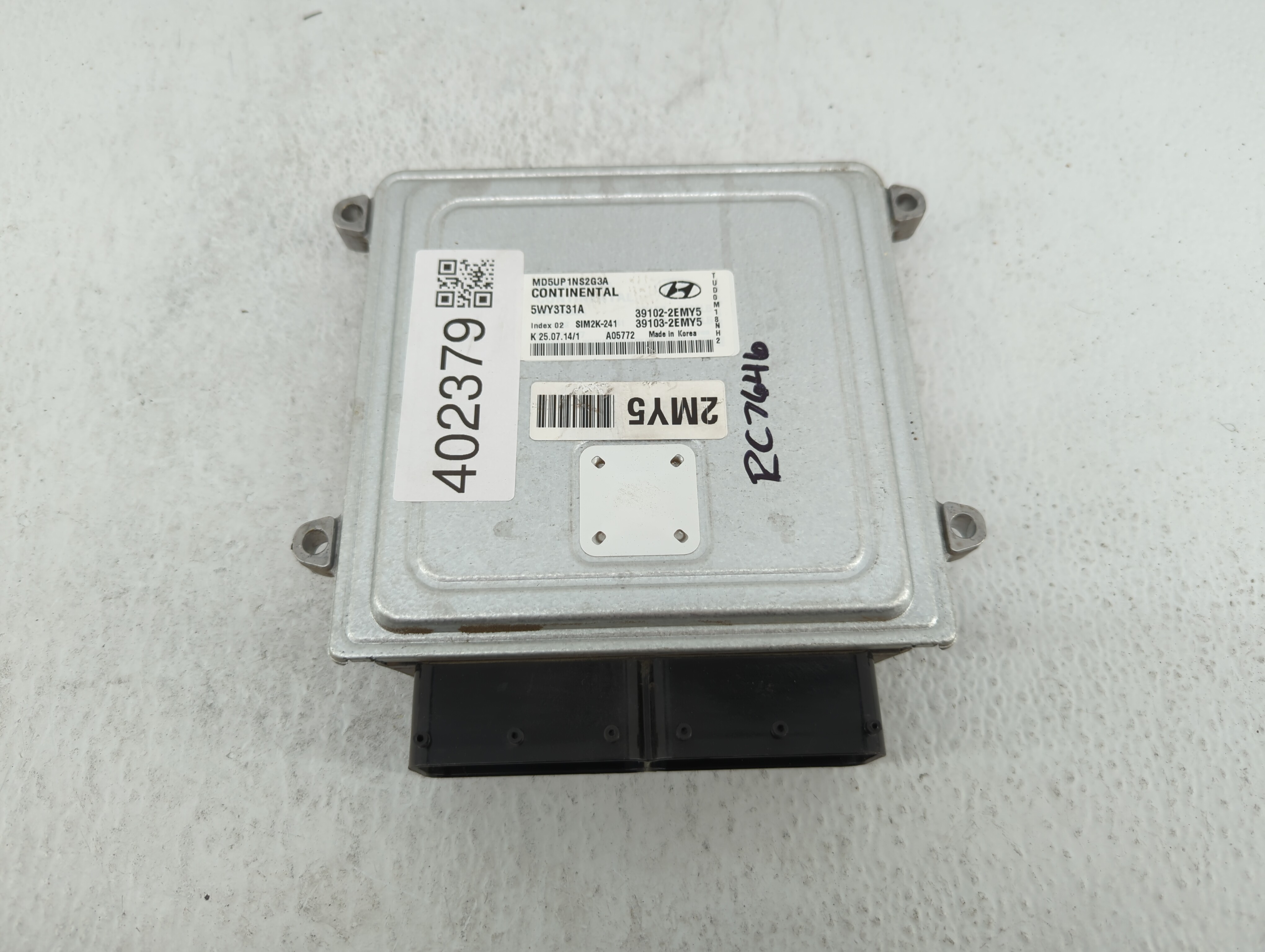 2014-2016 Hyundai Elantra Engine Computer Ecu Pcm Ecm Pcu Oem 402379 - Oemusedautoparts1.com