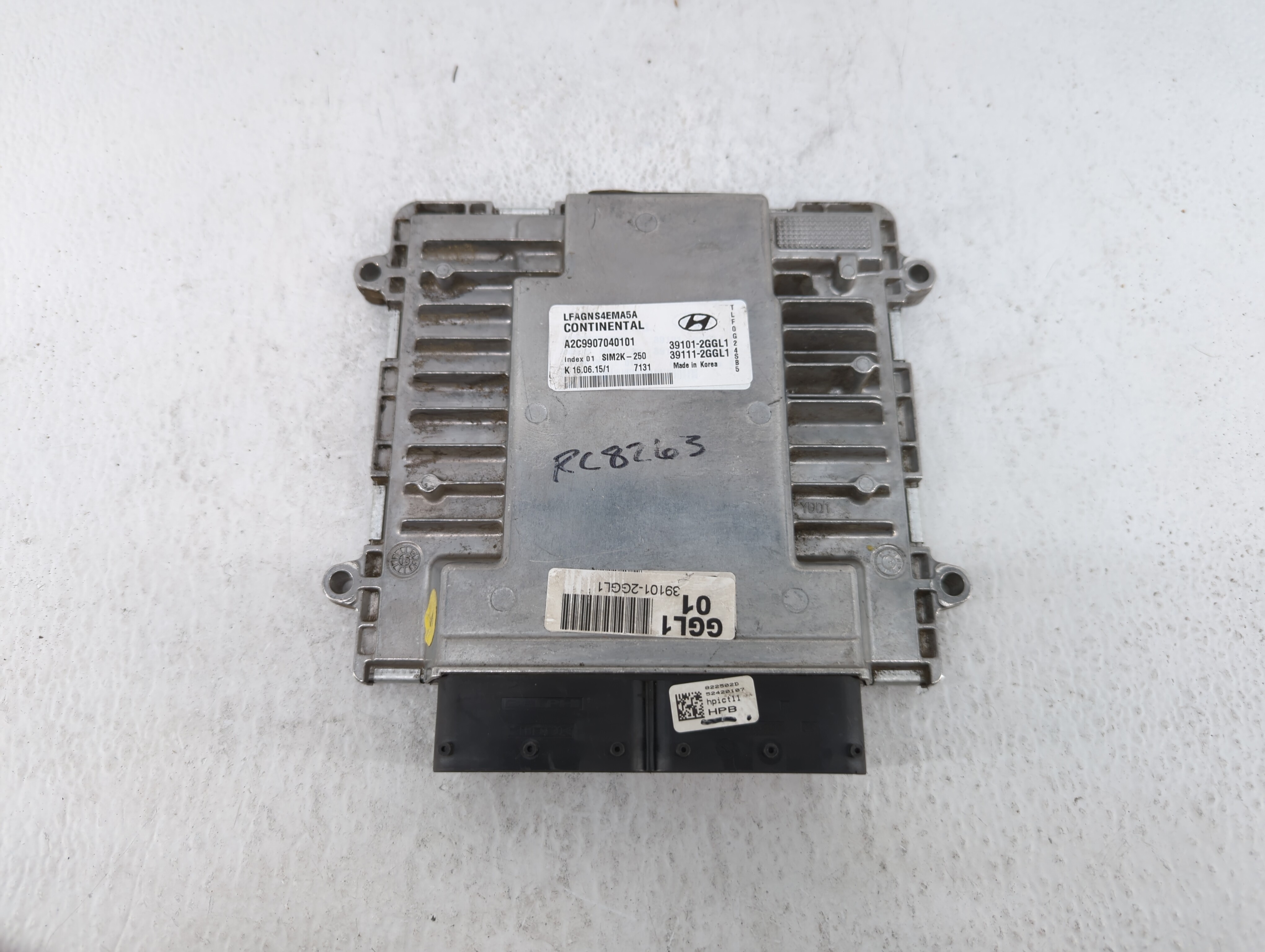 Picture of 2015-2017 Hyundai Sonata Engine Computer Ecu Pcm Ecm Pcu Oem 402381