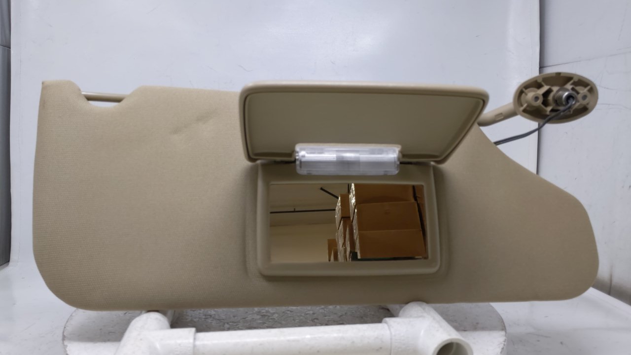 2011-2014 DODGE AVENGER Passenger Right Sun Visor Sunvisor Tan 40721 - Oemusedautoparts1.com