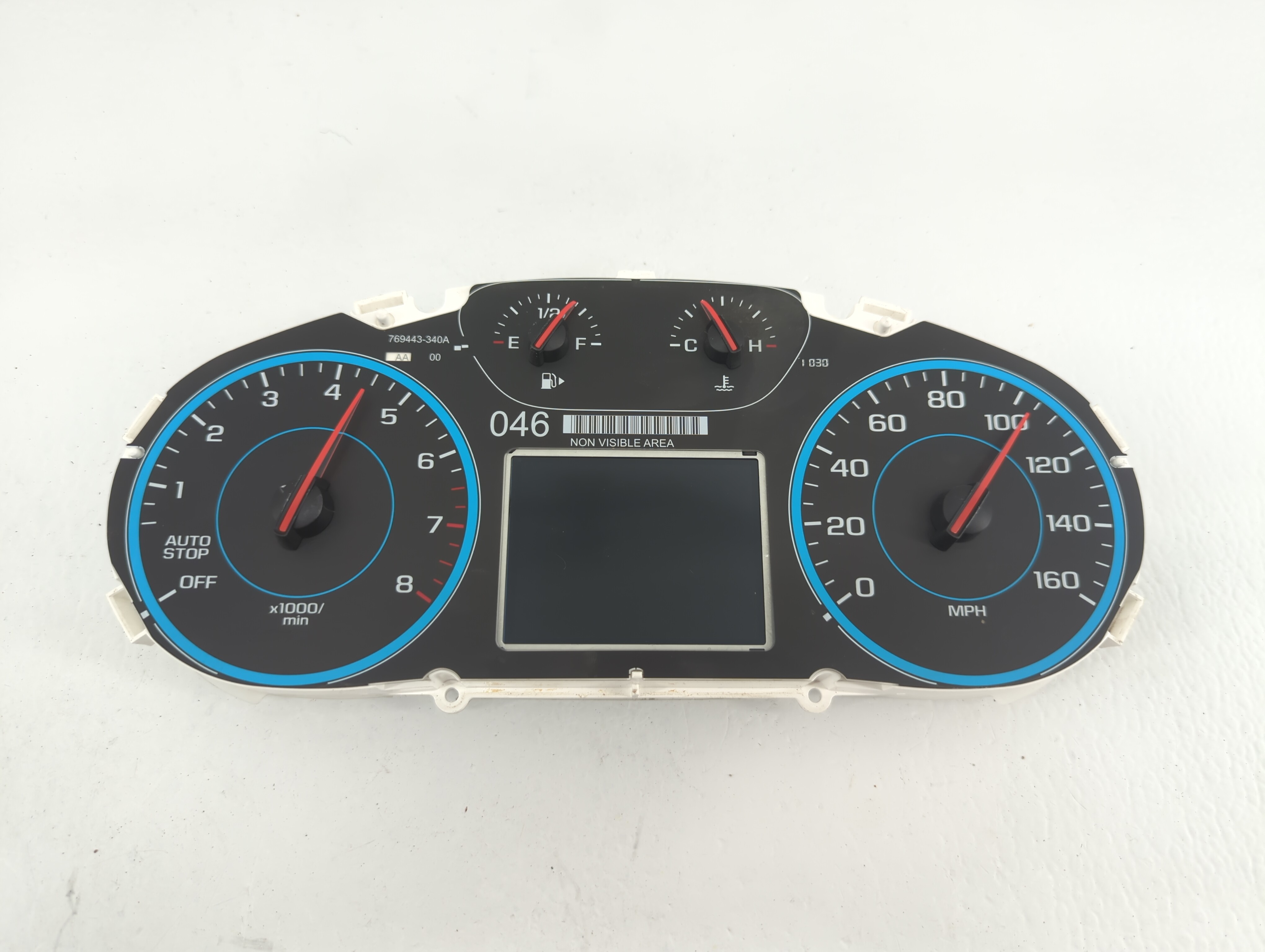 Picture of 2017-2018 Chevrolet Cruze Speedometer Instrument Cluster Gauges 409523