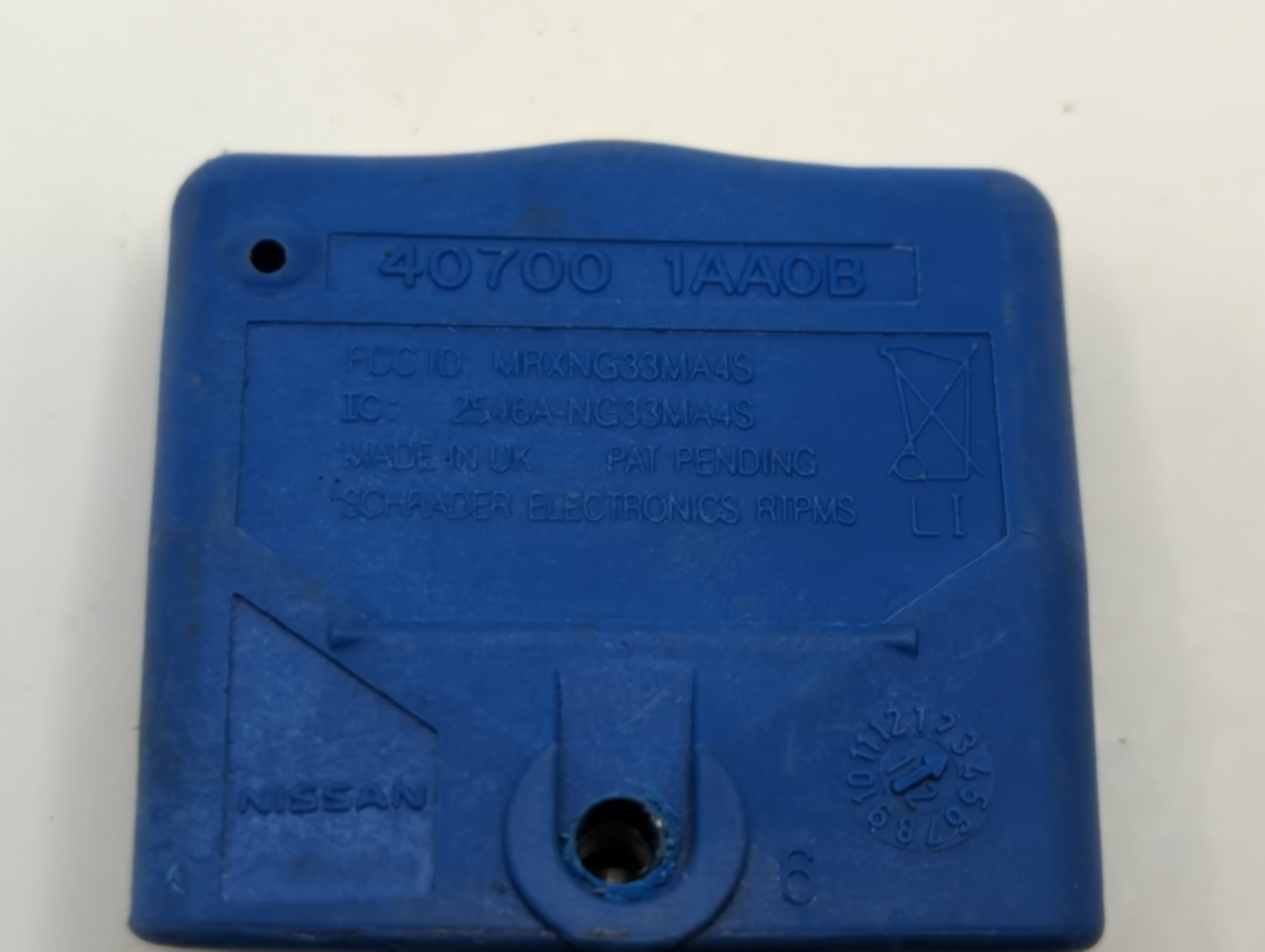 2012 Nissan Titan Tire Pressure Monitoring System Sensor Tpms 411325 - Oemusedautoparts1.com