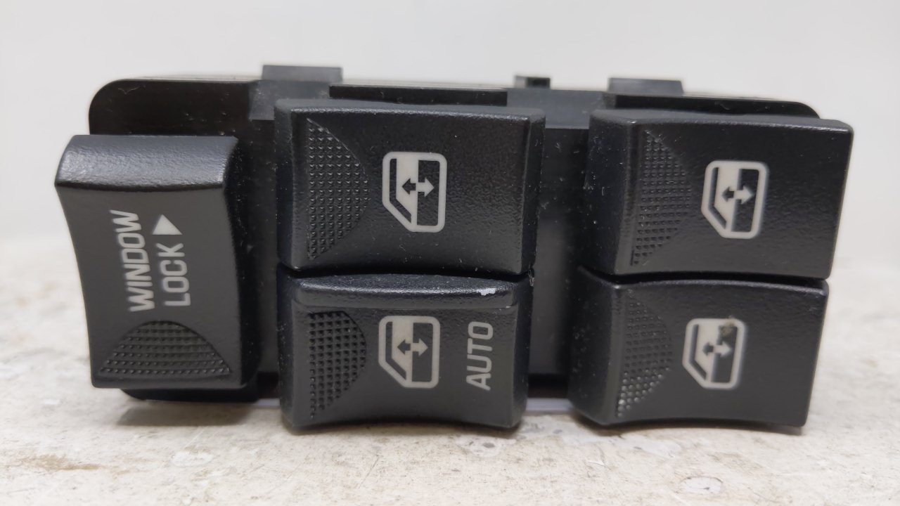 2002 chevrolet Impala Driver Left Door Master Power Window Switch 41165 - Oemusedautoparts1.com