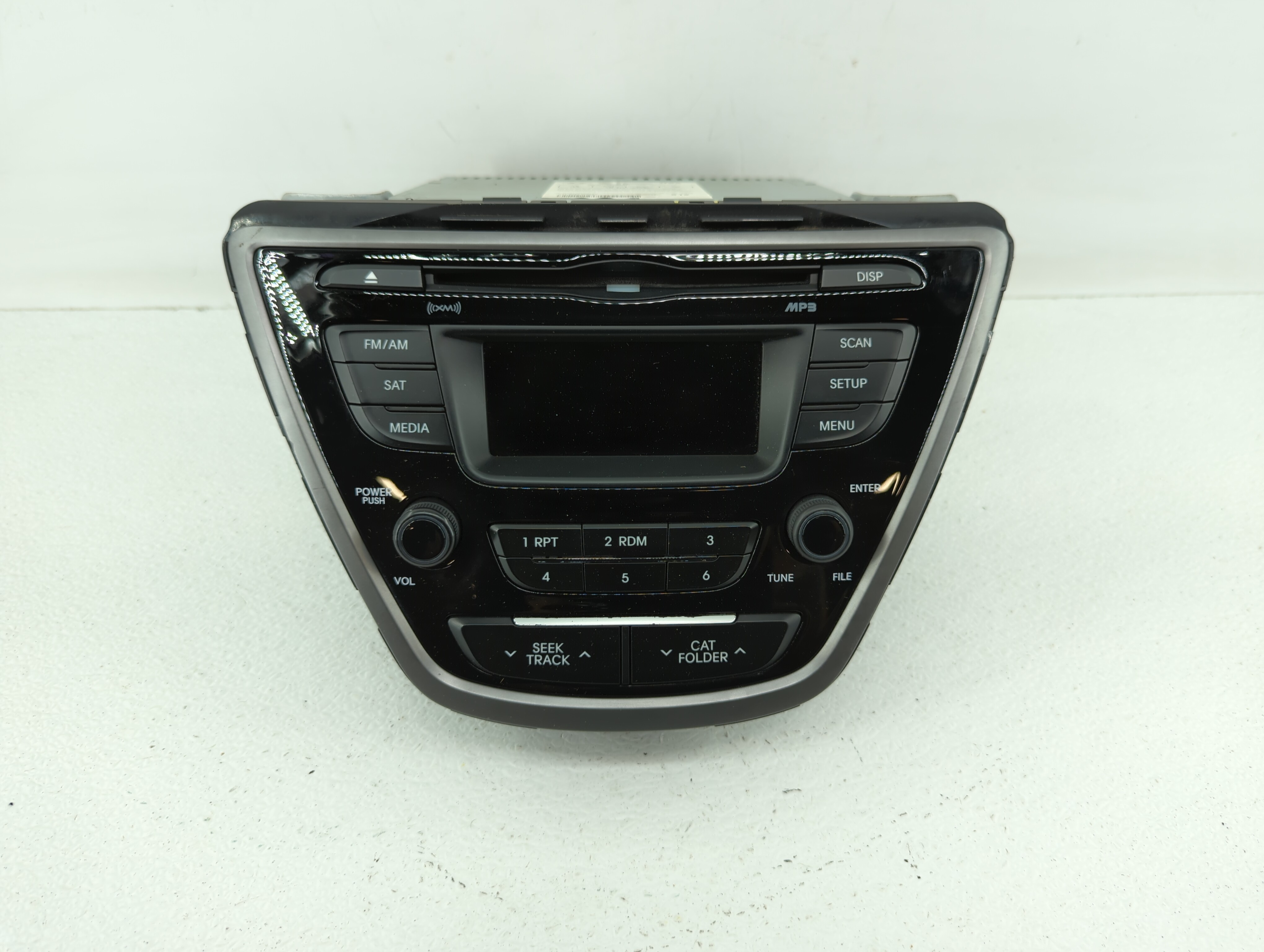 2014-2016 Hyundai Elantra Am Fm Cd Player Radio Receiver 416606 - Oemusedautoparts1.com