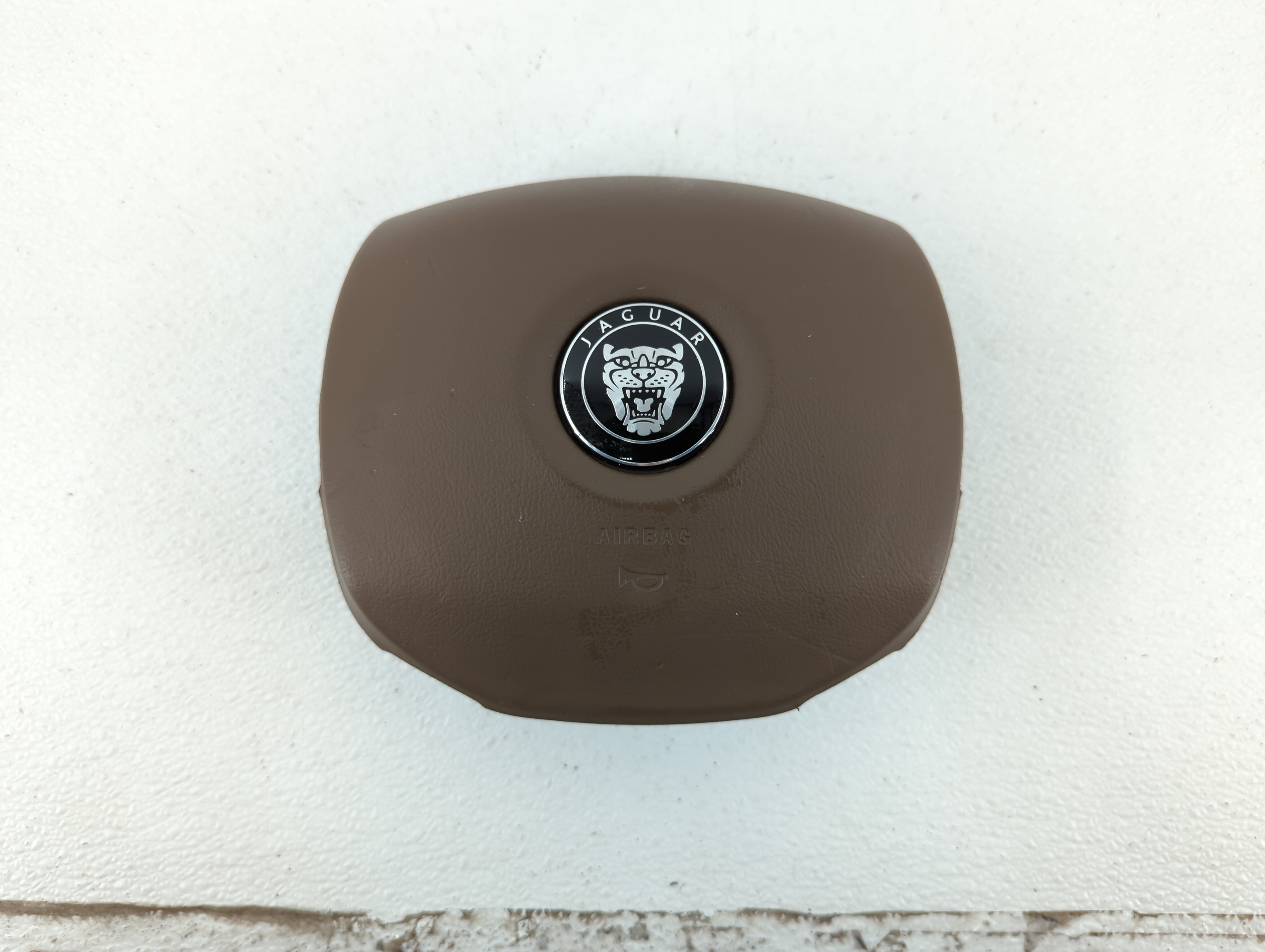 2007-2008 Jaguar X-type Air Bag Driver Left Steering Wheel Mounted Brown 417650 - Oemusedautoparts1.com