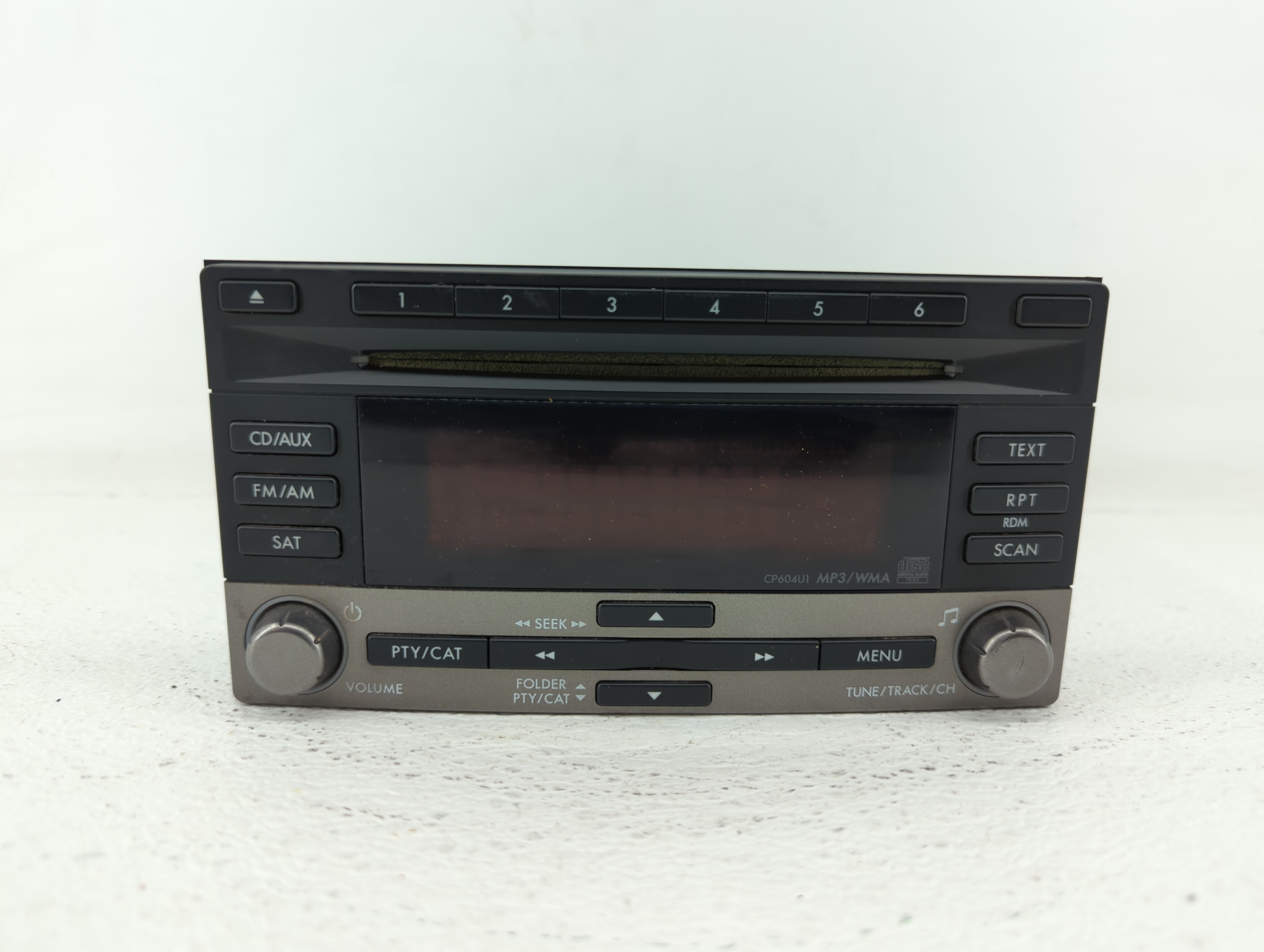 2012 Subaru Forester Am Fm Cd Player Radio Receiver 417764 - Oemusedautoparts1.com