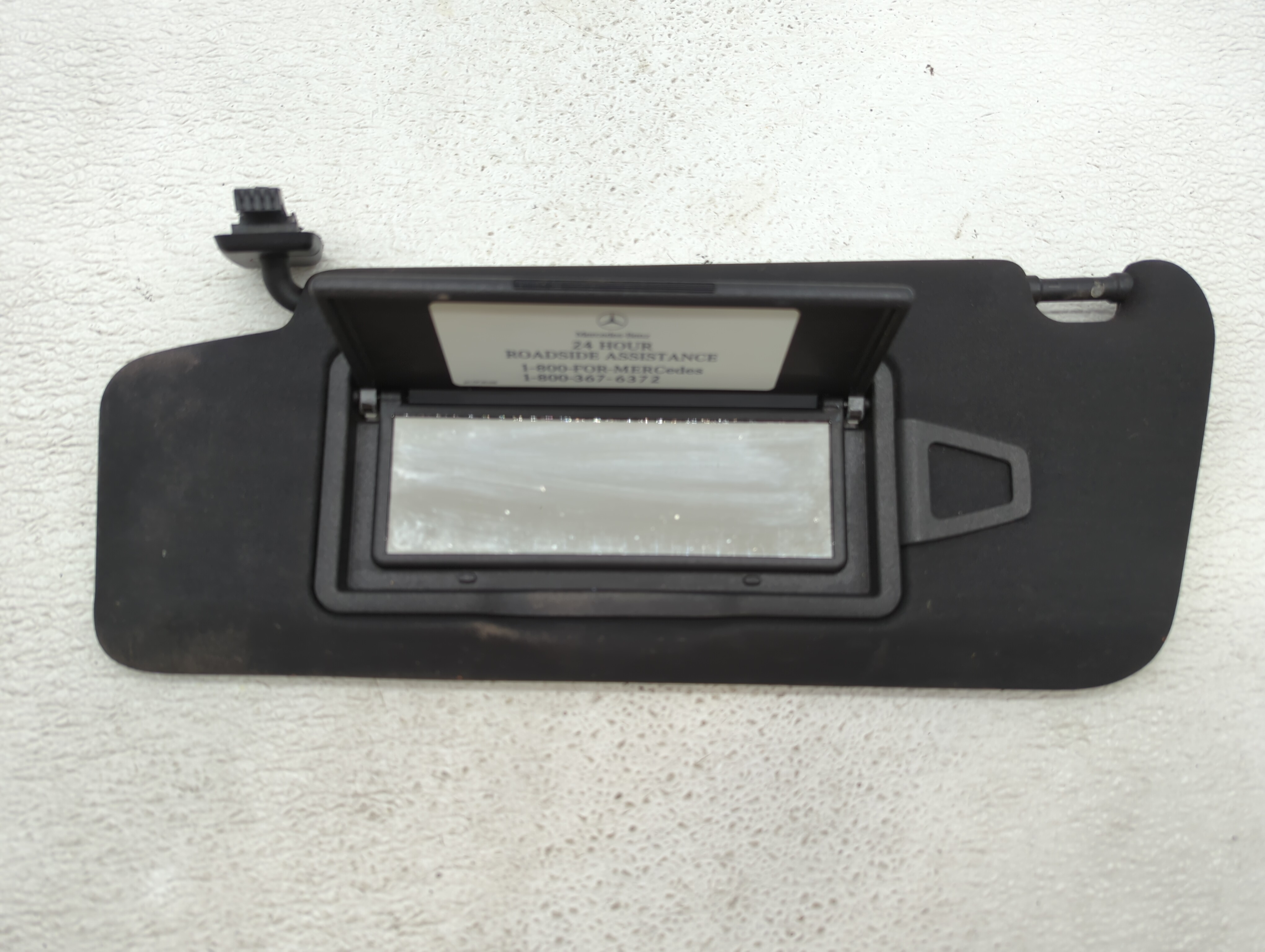 Picture of 2014-2019 Kia Soul Driver Sun Visor Mirror Left Sunvisor Black 418238