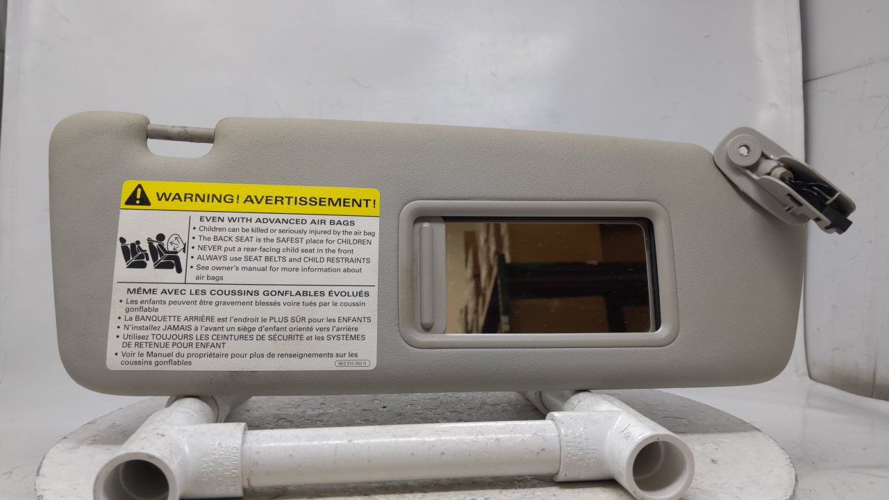 2002-2008 AUDI A4 Passenger Right Sun Visor Sunvisor Gray 42271 - Oemusedautoparts1.com