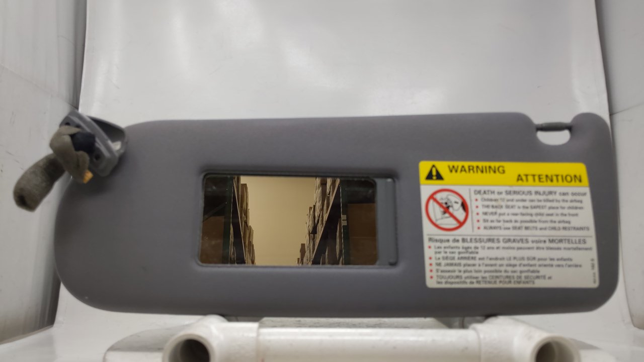 Picture of 1997-2002 AUDI A8 Driver Left Sun Visor Sunvisor Gray 42432