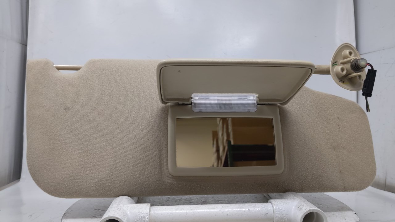 2008-2009 Ford Taurus Passenger Right Sun Visor Sunvisor Tan 42571 - Oemusedautoparts1.com