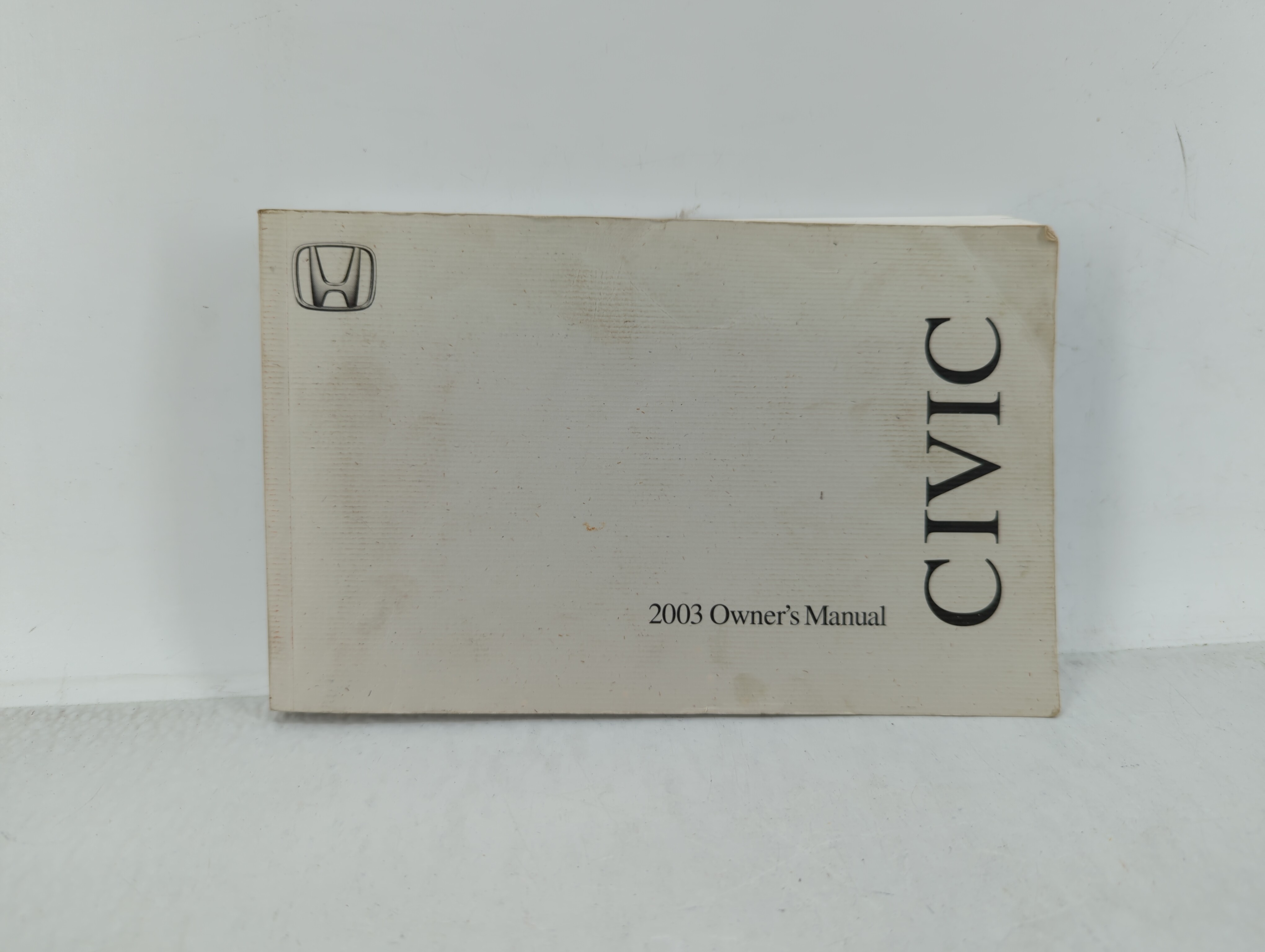 2003 Honda Civic Owners Manual Book Guide 433068 - Oemusedautoparts1.com