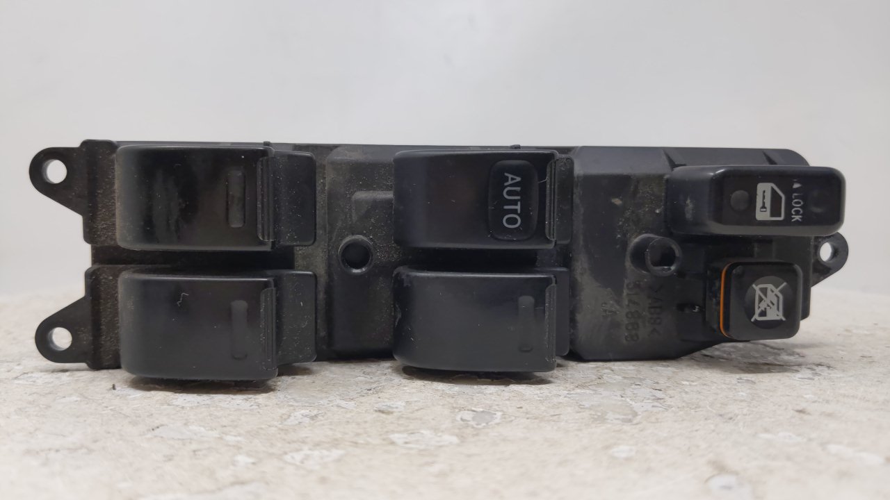 2002-2006 TOYOTA CAMRY Driver Left Door Master Power Window Switch 43388 - Oemusedautoparts1.com