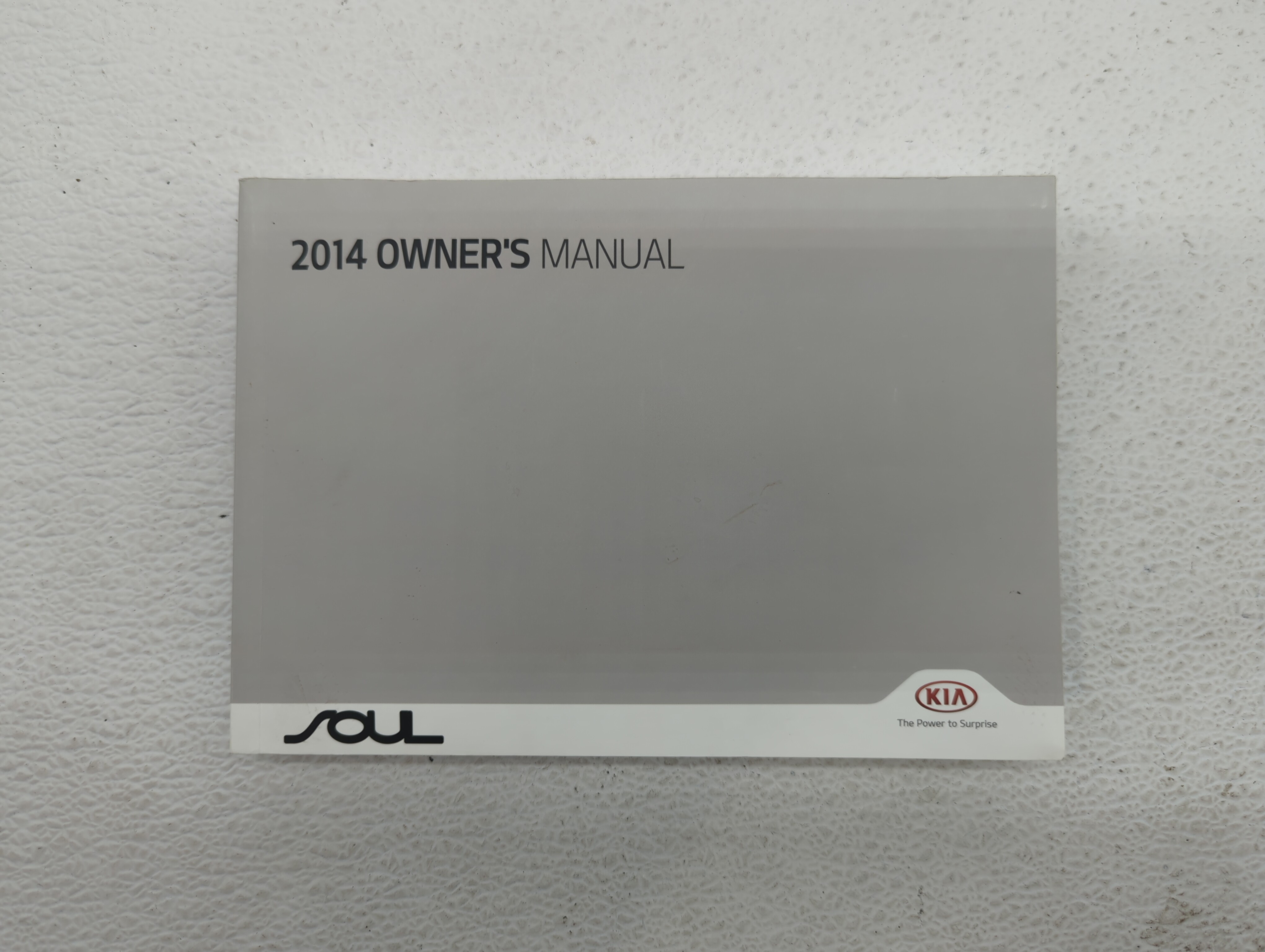 Picture of 2014 Kia Soul Owners Manual Book Guide 435335