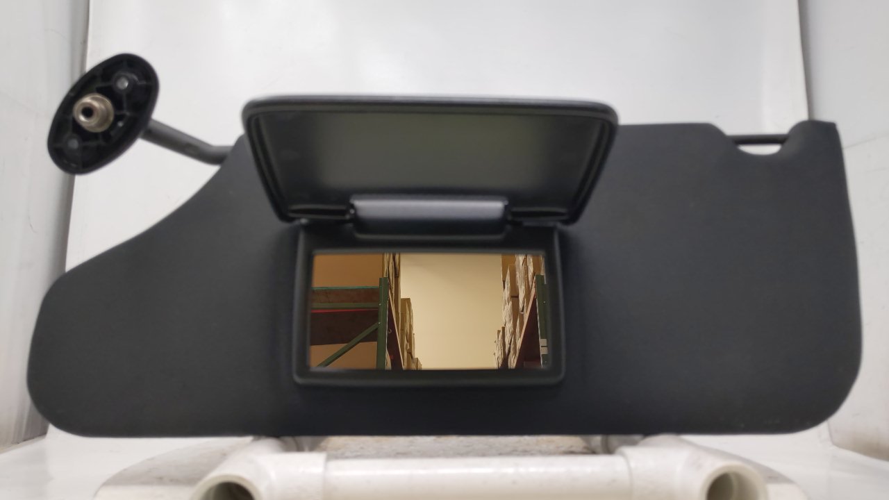 2011 Dodge Avenger Driver Sun Visor Mirror Left Sunvisor Black 43724 - Oemusedautoparts1.com