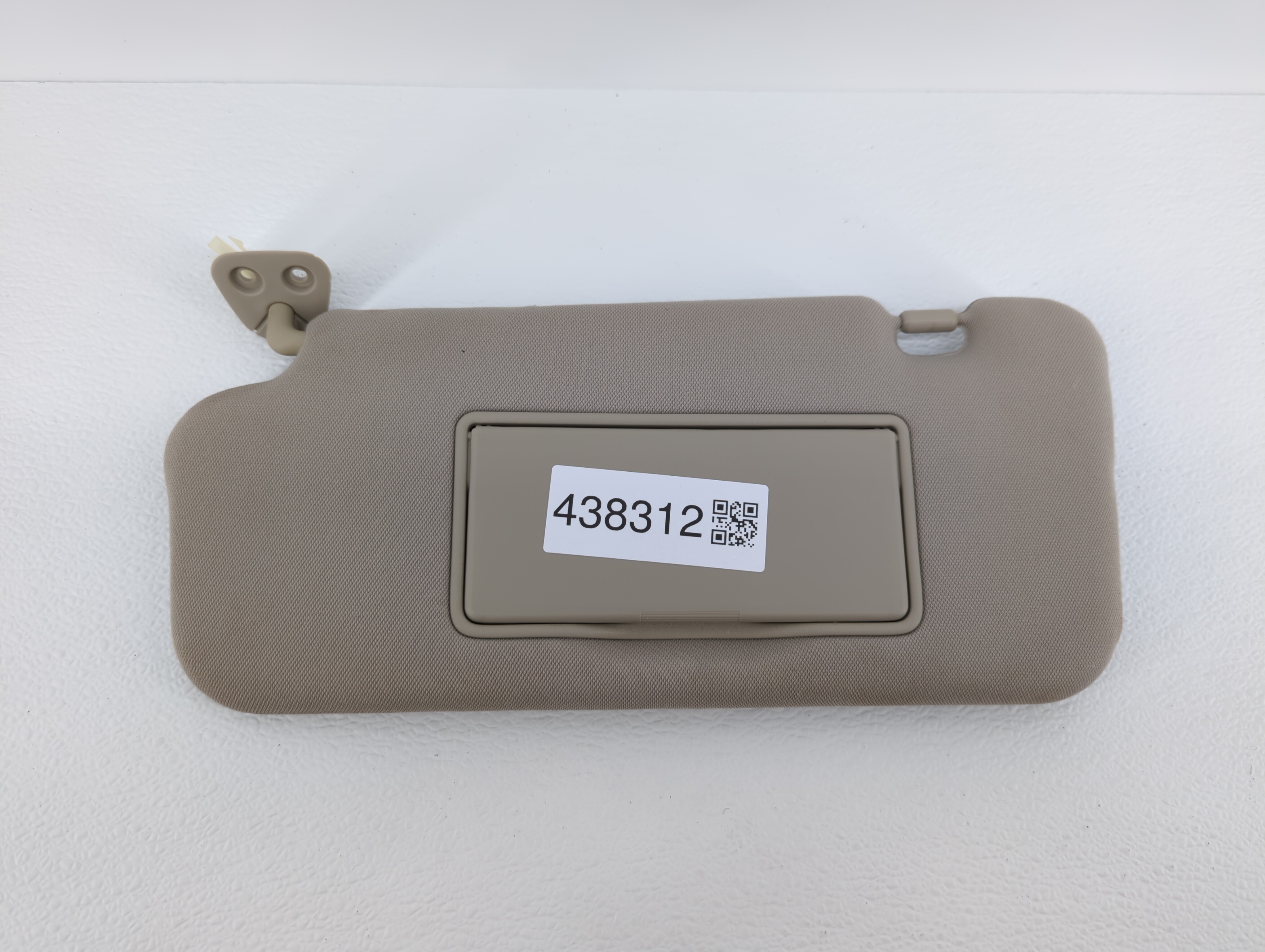 2009-2014 Nissan Murano Driver Sun Visor Mirror Left Sunvisor Light Grey 438312 - Oemusedautoparts1.com
