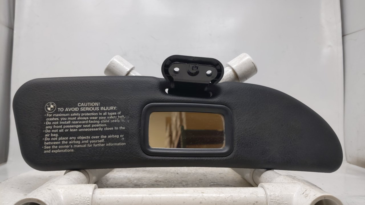 1998 Bmw Z3 Passenger Sun Visor Mirror Right Sunvisor Black 43916 - Oemusedautoparts1.com