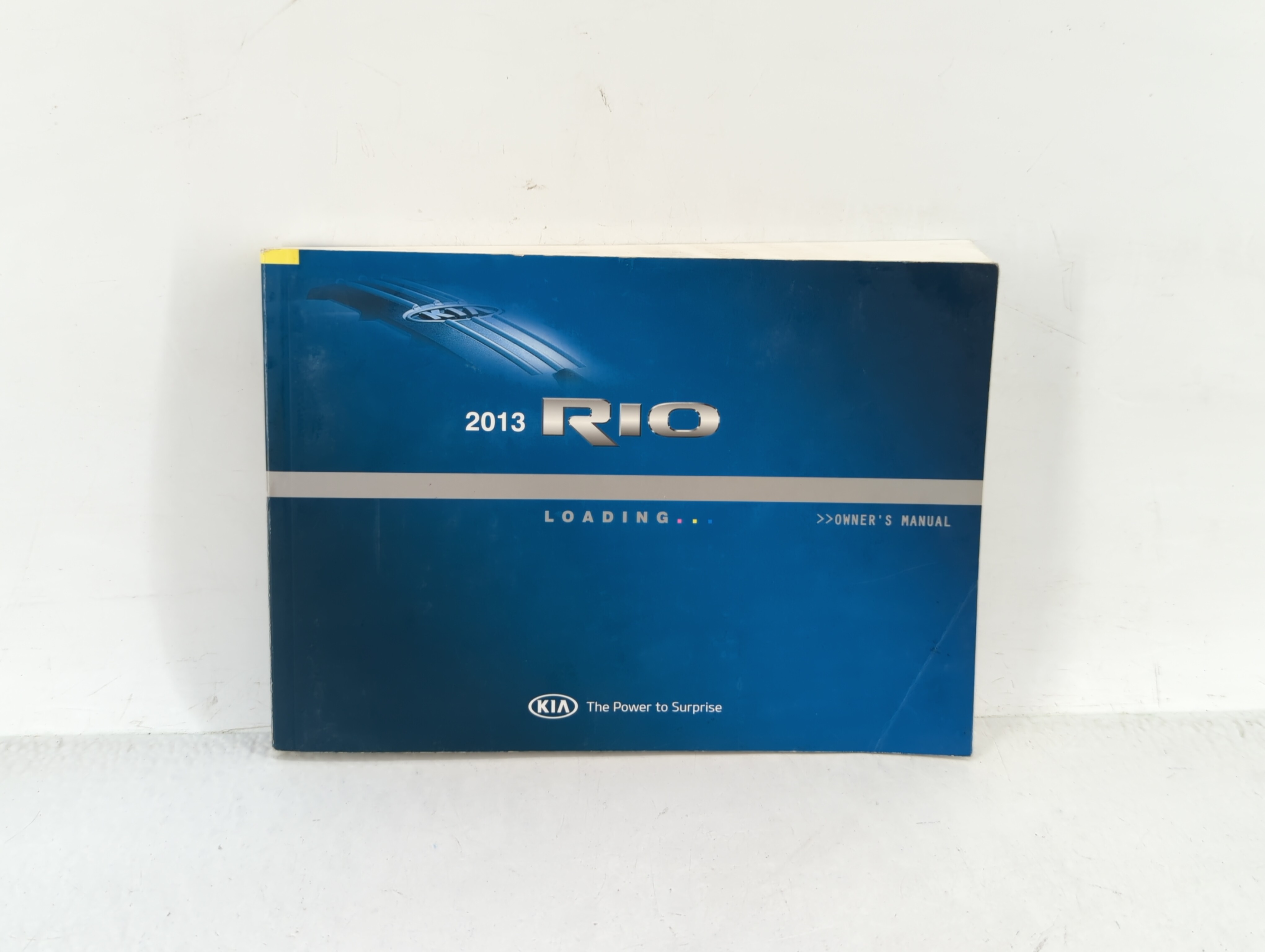 2013 Kia Rio Owners Manual Book Guide 439513 - Oemusedautoparts1.com