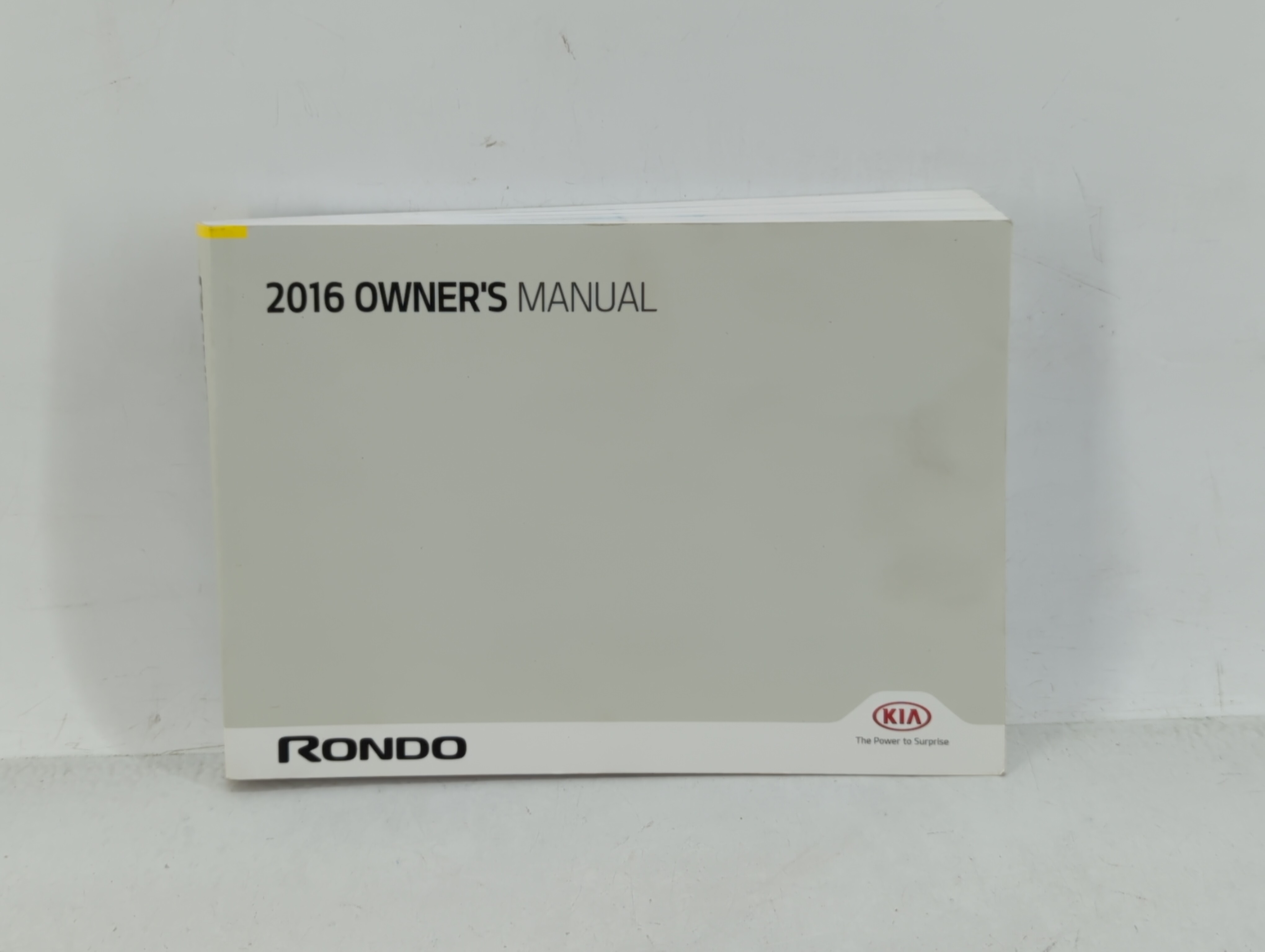 2016 Kia Rondo Owners Manual Book Guide 439695 - Oemusedautoparts1.com