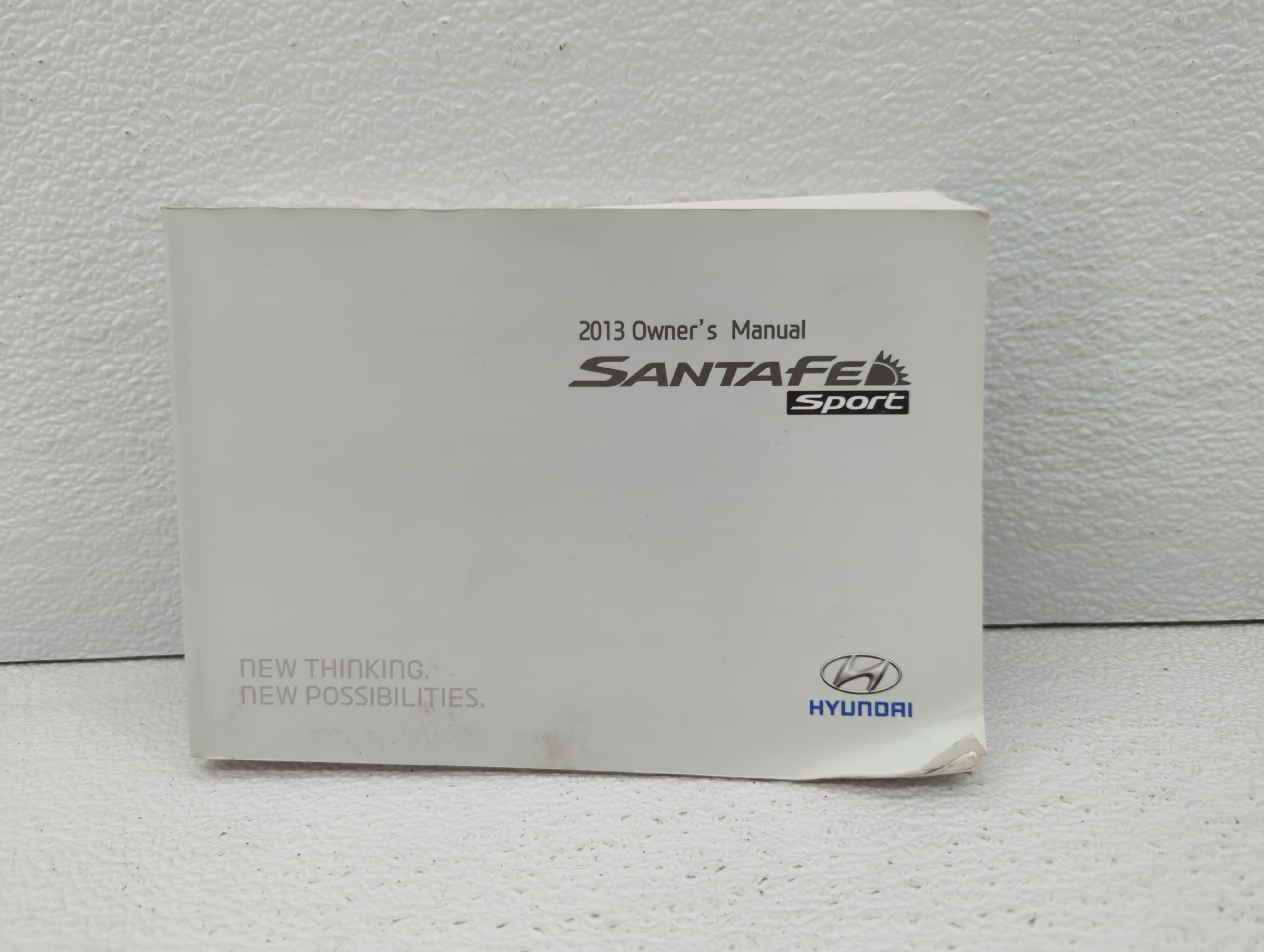 2013 Hyundai Santa Fe Owners Manual Book Guide 439982 - Oemusedautoparts1.com