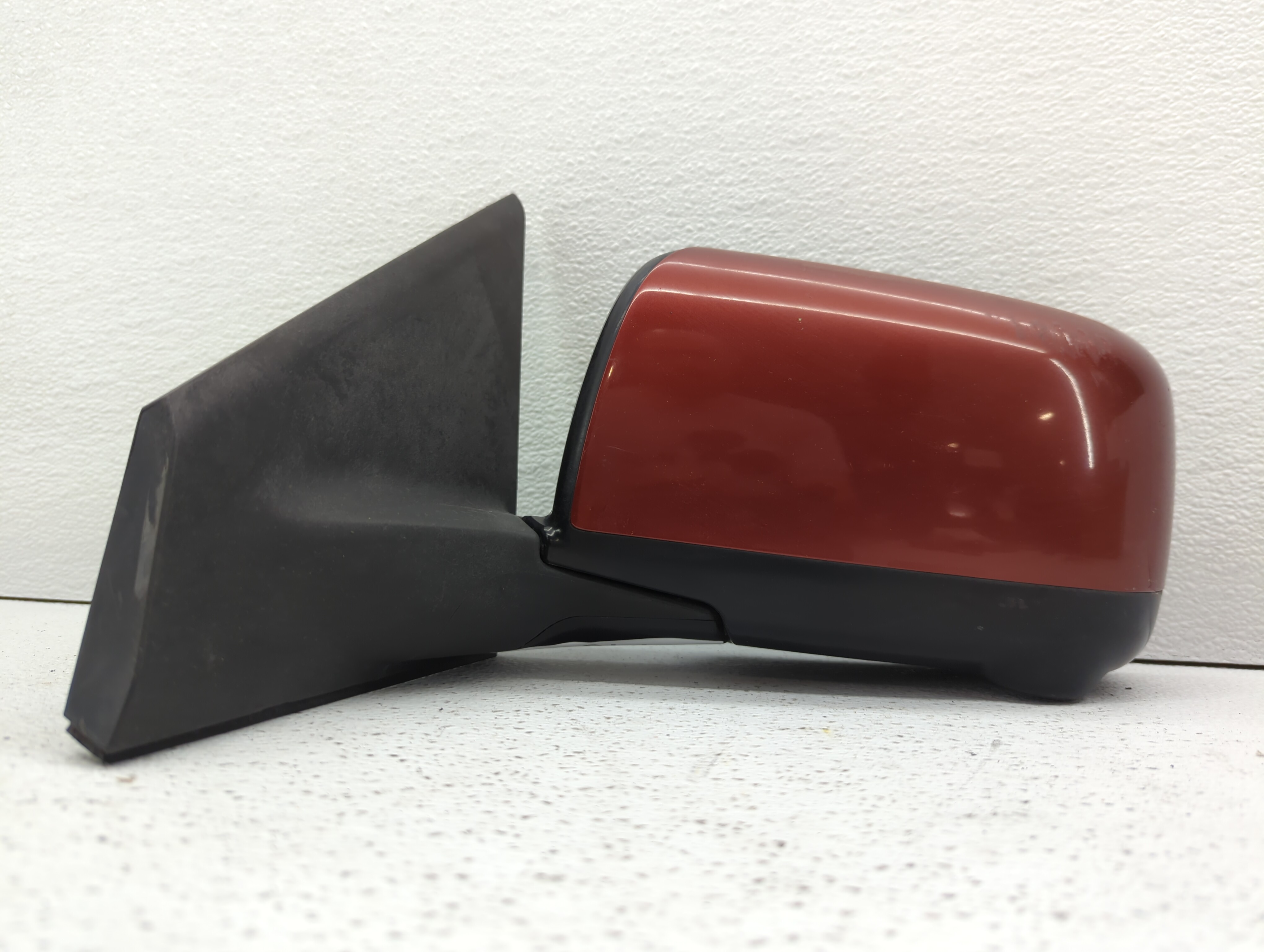 Picture of 2012-2015 Nissan Rogue Driver Left Side View Power Door Mirror Red 451494
