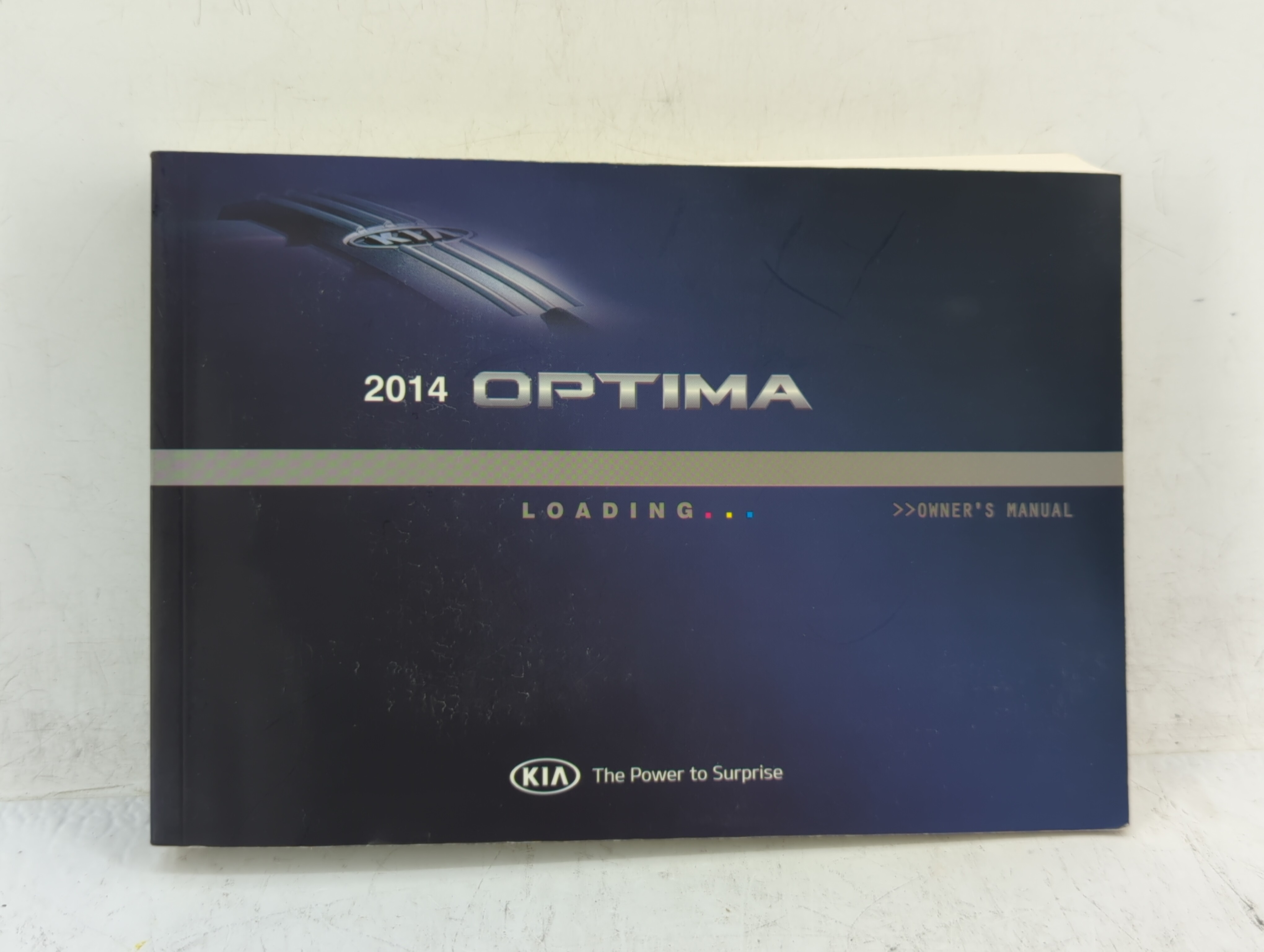 2014 Kia Optima Owners Manual Book Guide 452534 - Oemusedautoparts1.com