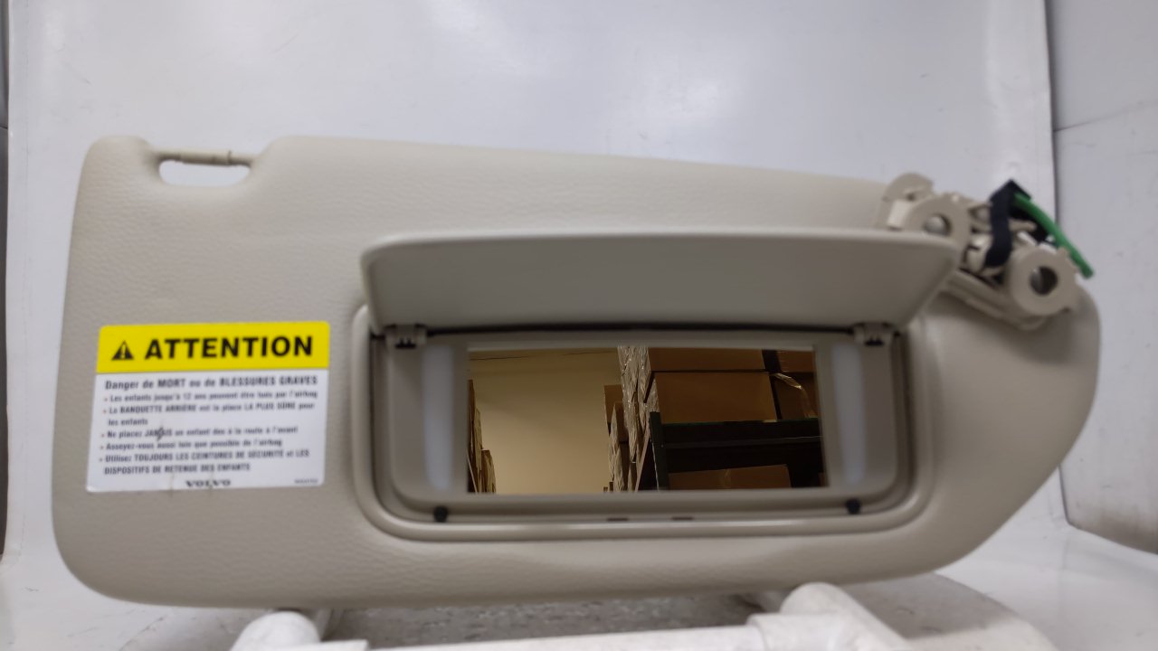 2001 Volvo S60 Passenger Right Sun Visor Sunvisor Gray 45514 - Oemusedautoparts1.com