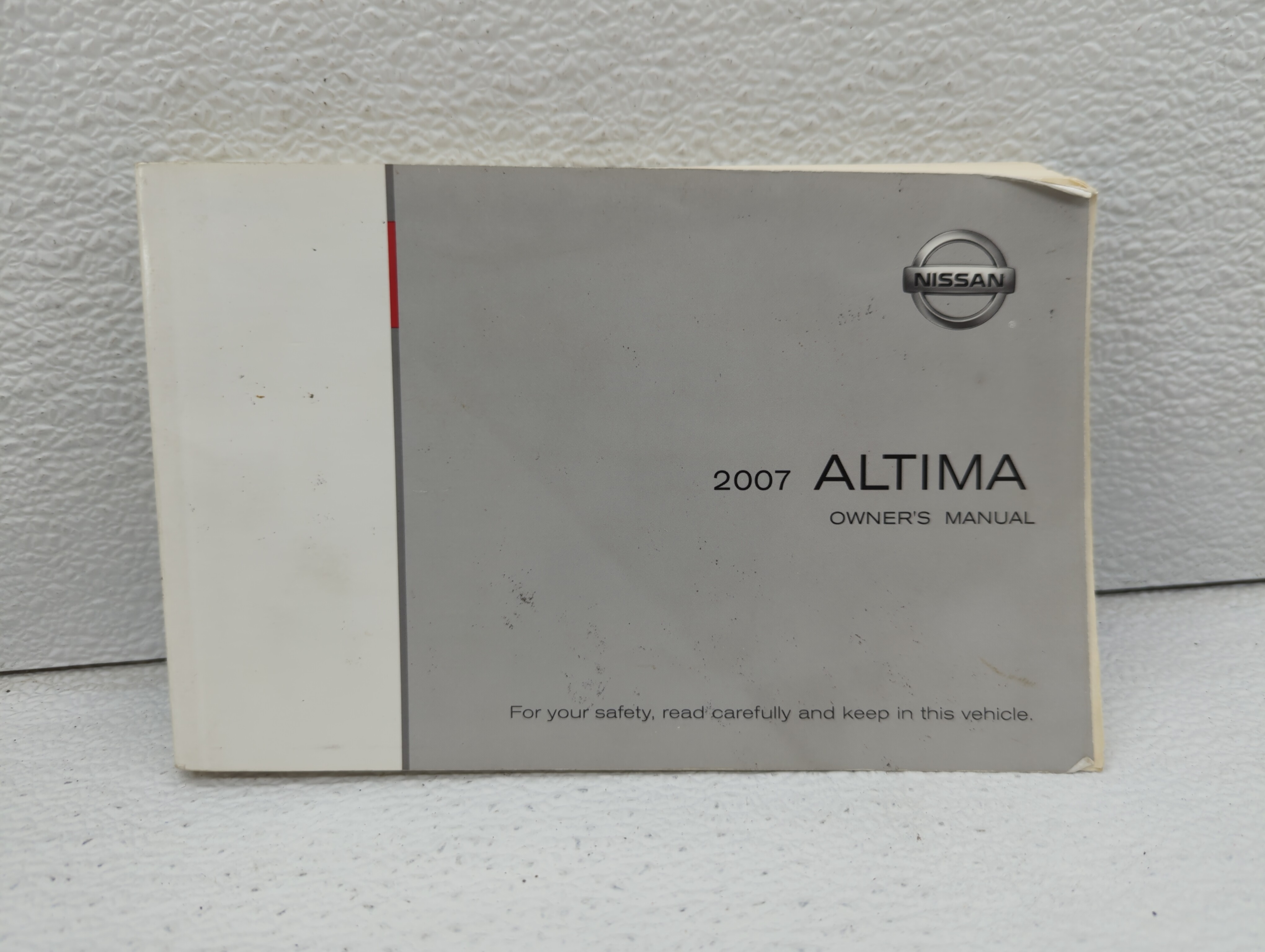 2007 Nissan Altima Owners Manual Book Guide 455915 - Oemusedautoparts1.com