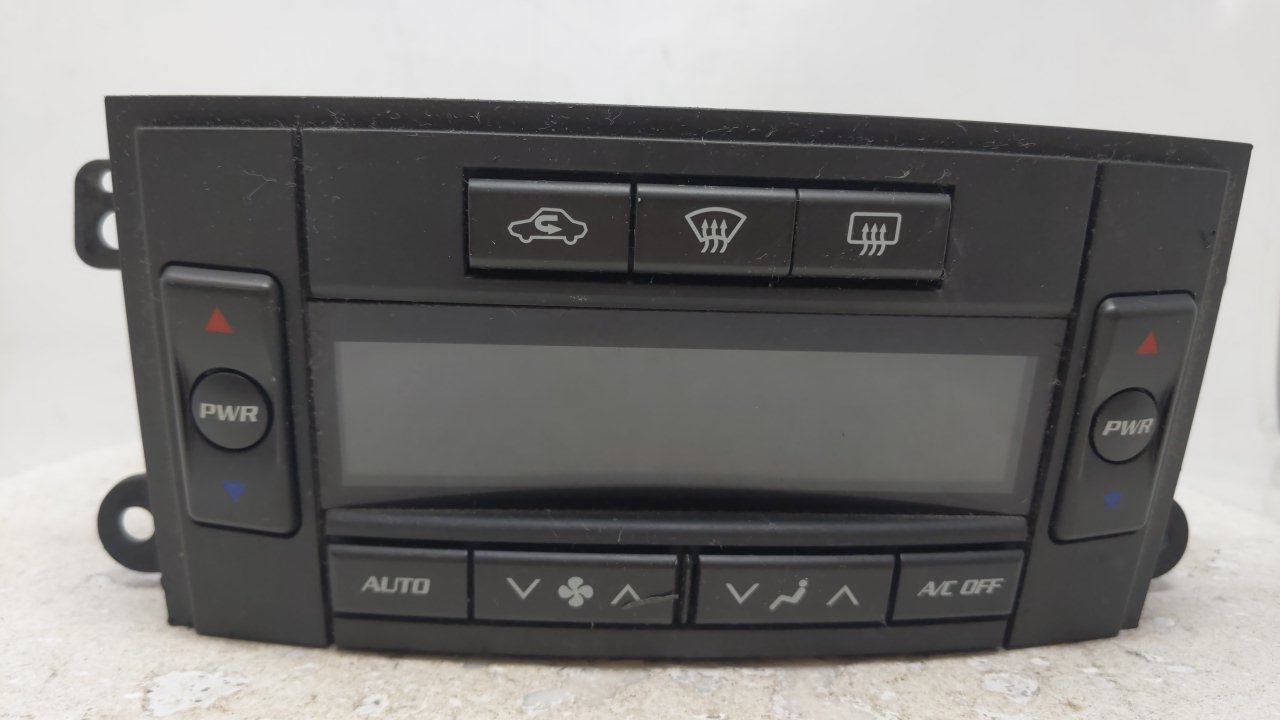 2005-2006 Cadillac Cts Ac Heater Climate Control 21998813 45890 - Oemusedautoparts1.com