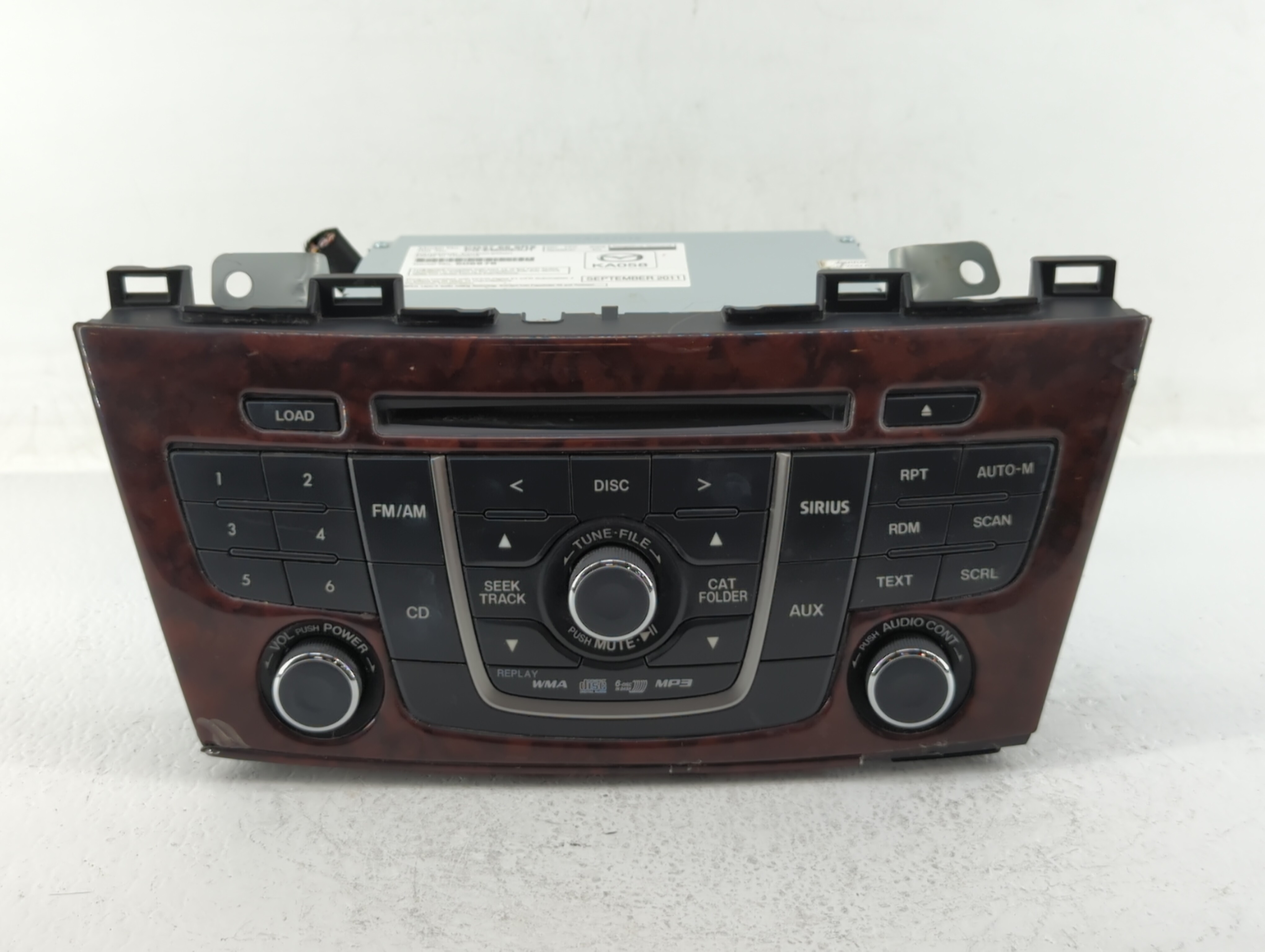 2012-2012 Mazda 5 Am Fm Cd Player Radio Receiver 460858 - Oemusedautoparts1.com