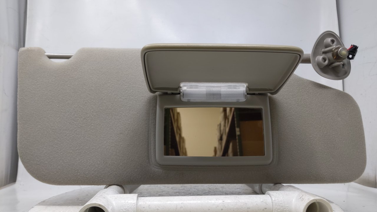 2008 Ford Taurus Passenger Right Sun Visor Sunvisor Gray 46096 - Oemusedautoparts1.com