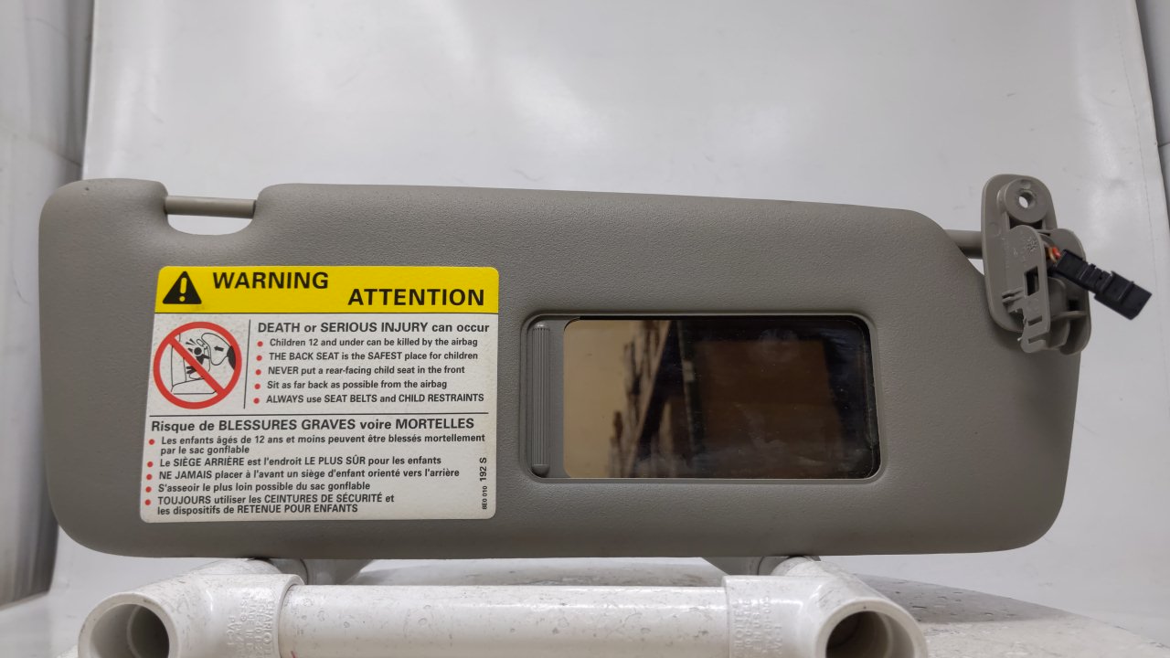 2002-2008 Audi A4 Passenger Right Sun Visor Sunvisor Gray 46164 - Oemusedautoparts1.com