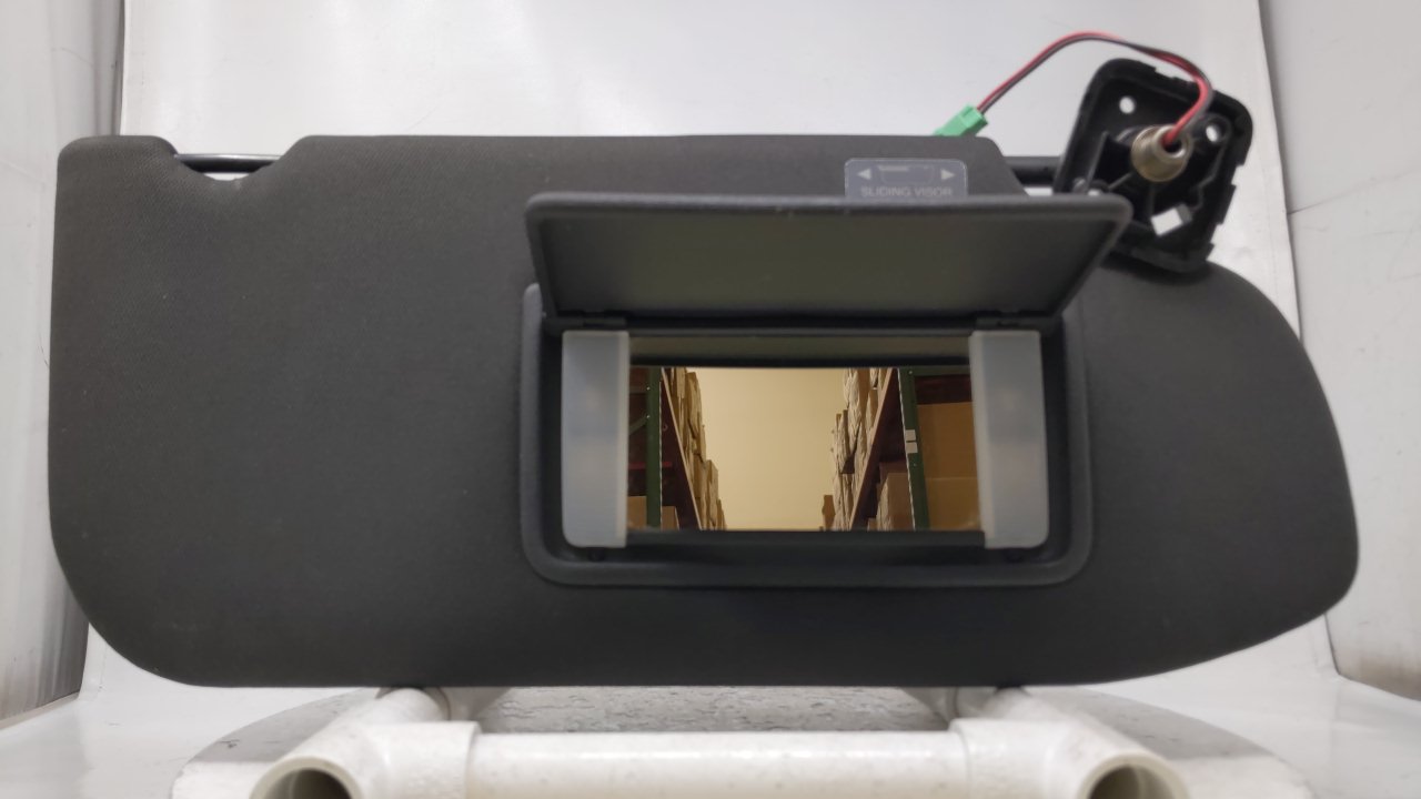 2010-2015 Ford Taurus Passenger Right Sun Visor Sunvisor Black 46168 - Oemusedautoparts1.com