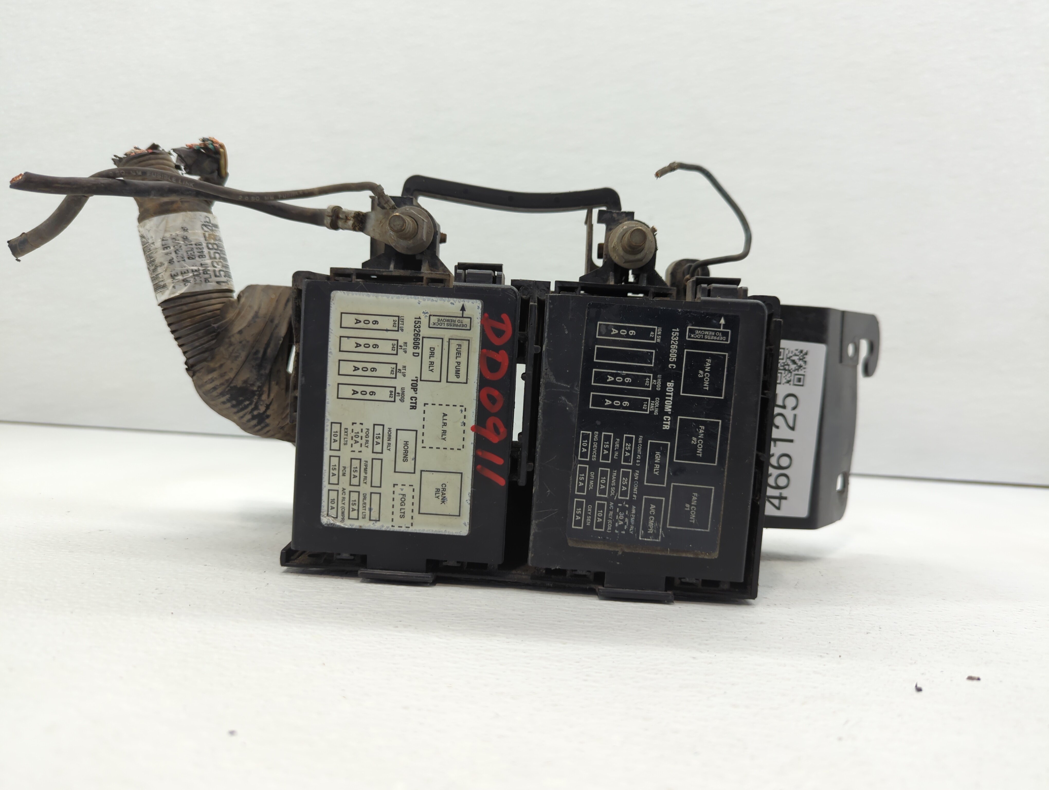 2000-2005 Chevrolet Impala Fusebox Fuse Box Relay Module 15326606 466125 - Oemusedautoparts1.com