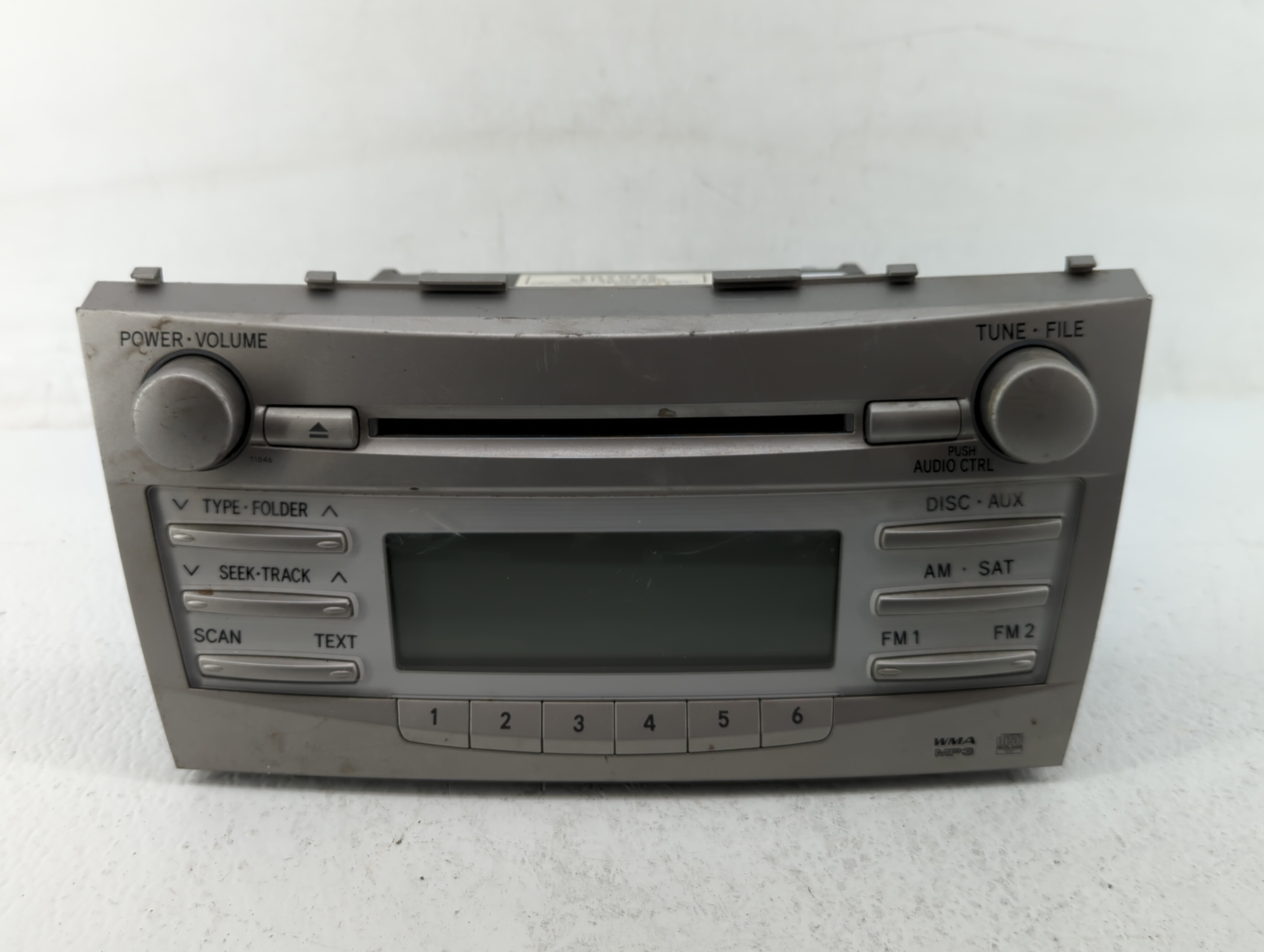 2010-2011 Toyota Camry Am Fm Cd Player Radio Receiver 467541 - Oemusedautoparts1.com