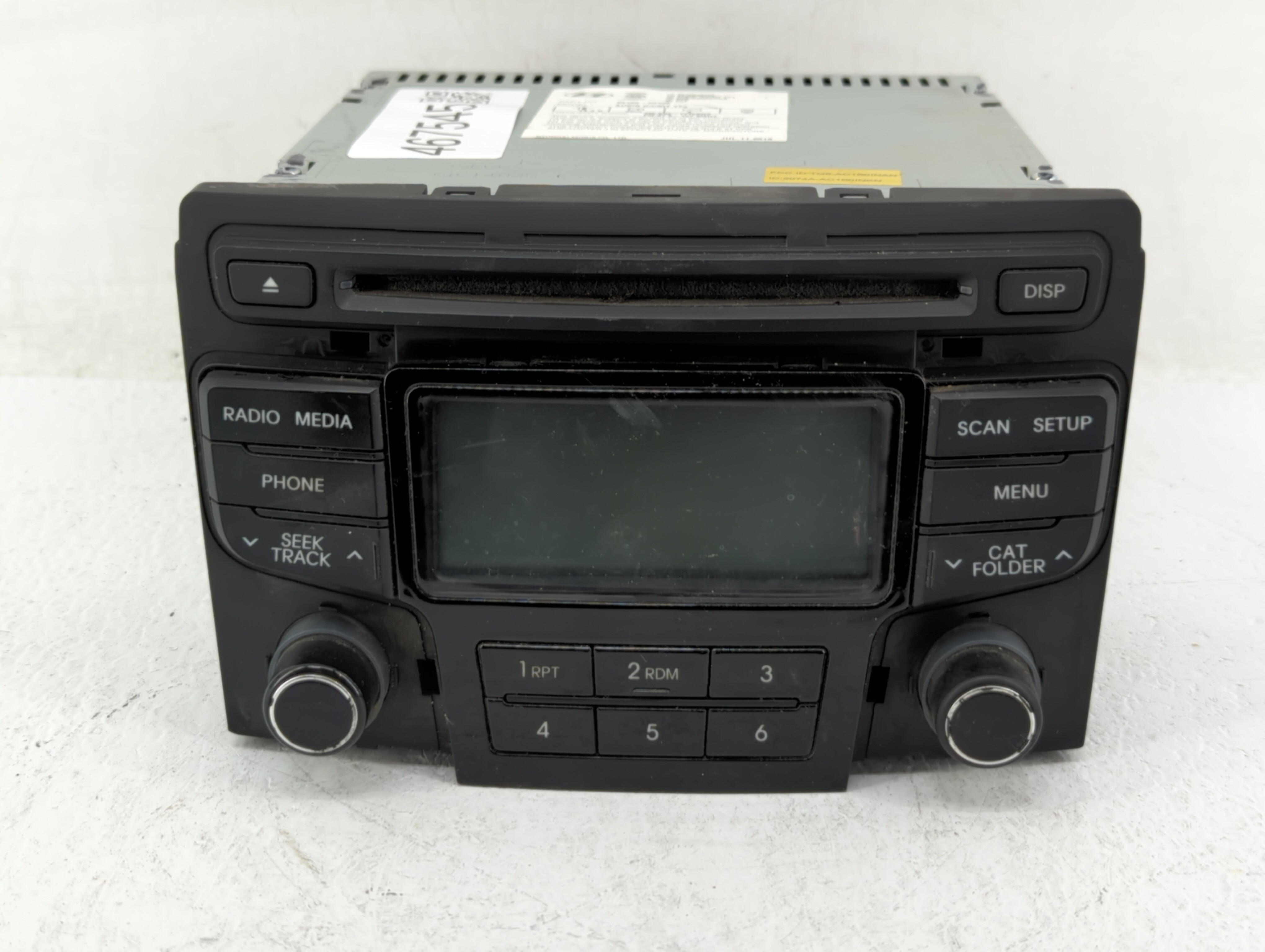 Picture of 2012-2014 Hyundai Sonata Am Fm Cd Player Radio Receiver 467545