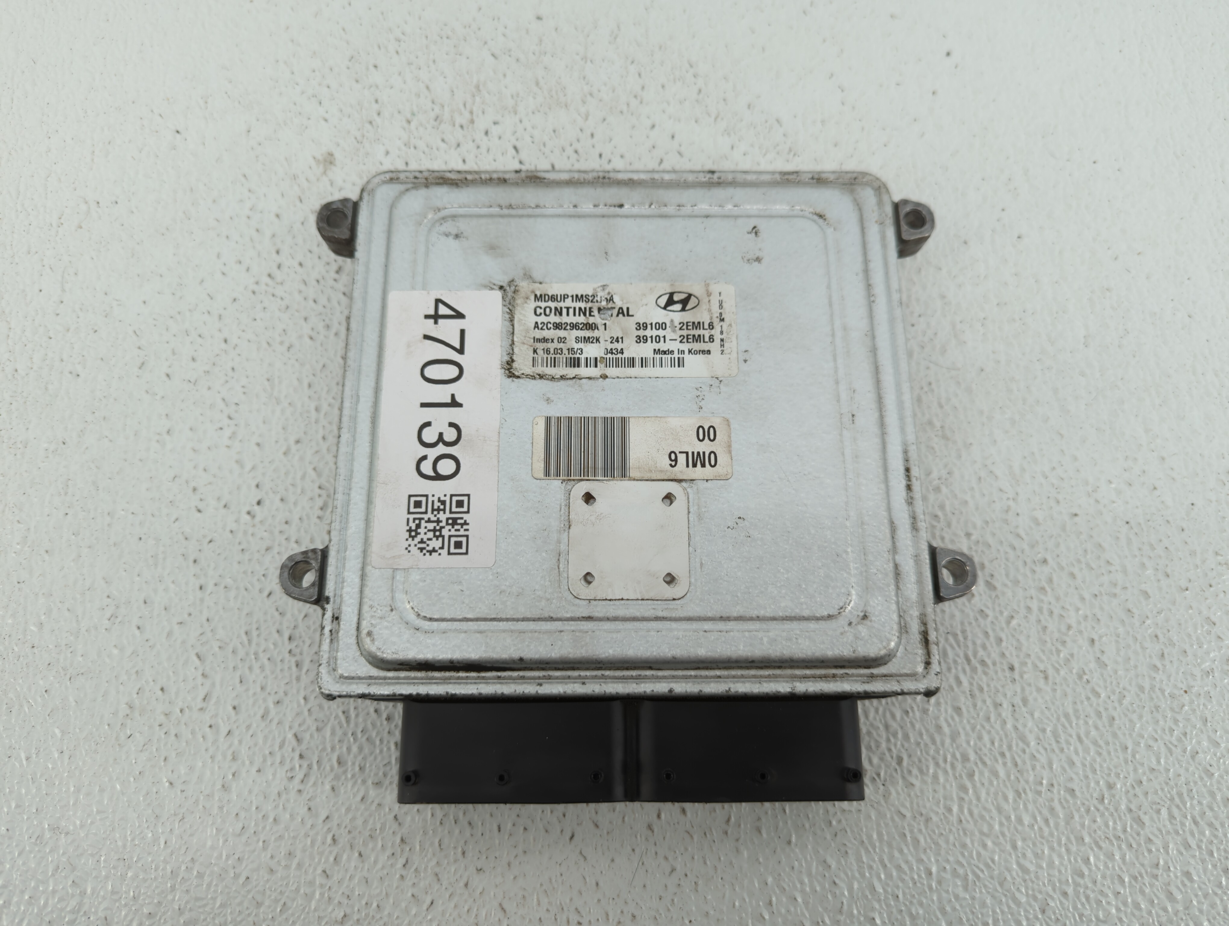 Picture of 2015-2016 Hyundai Elantra Engine Computer Ecu Pcm Ecm Pcu Oem 39101-2eml6 470139