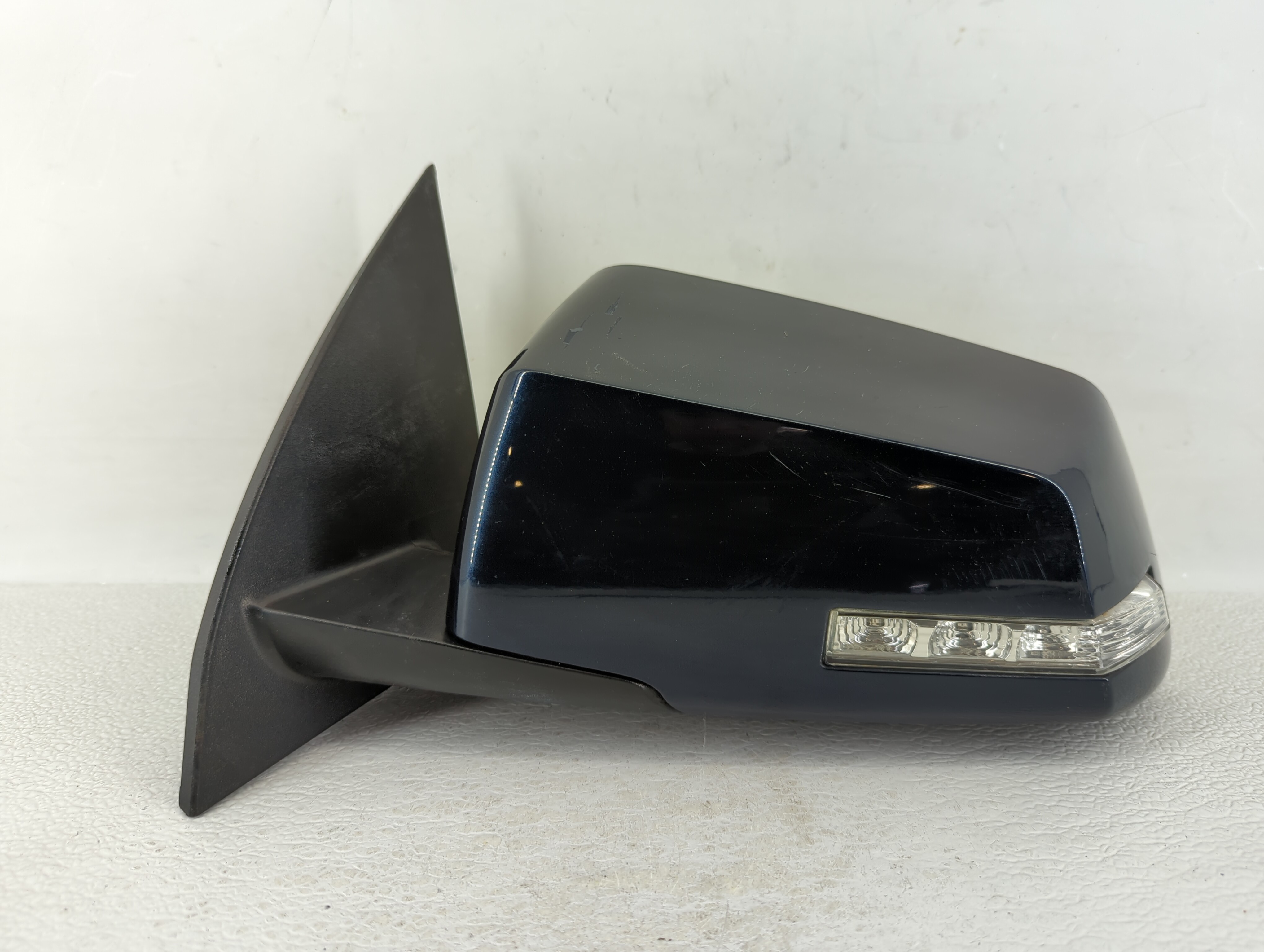 2012 Gmc Acadia Driver Left Side View Power Door Mirror Dark Blue 474811 - Oemusedautoparts1.com