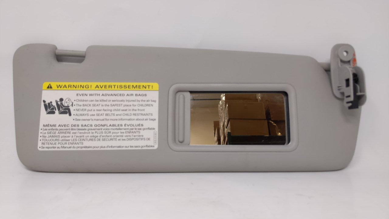 2004-2009 Audi S4 Passenger Sun Visor Mirror Right Sunvisor Gray 47720 - Oemusedautoparts1.com