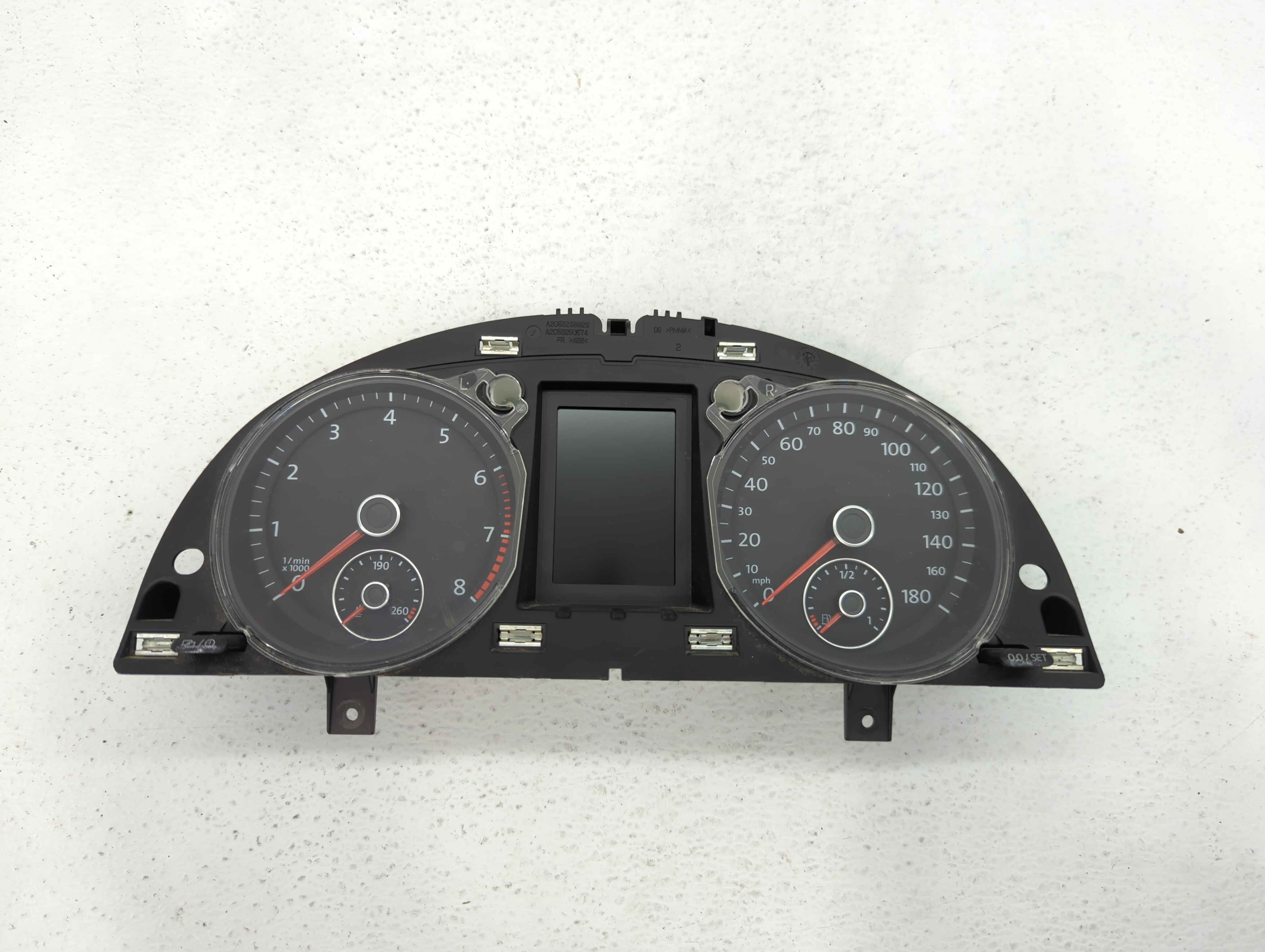 Picture of 2013-2013 Volkswagen Cc Speedometer Instrument Cluster Gauges 3c8920971b 478763