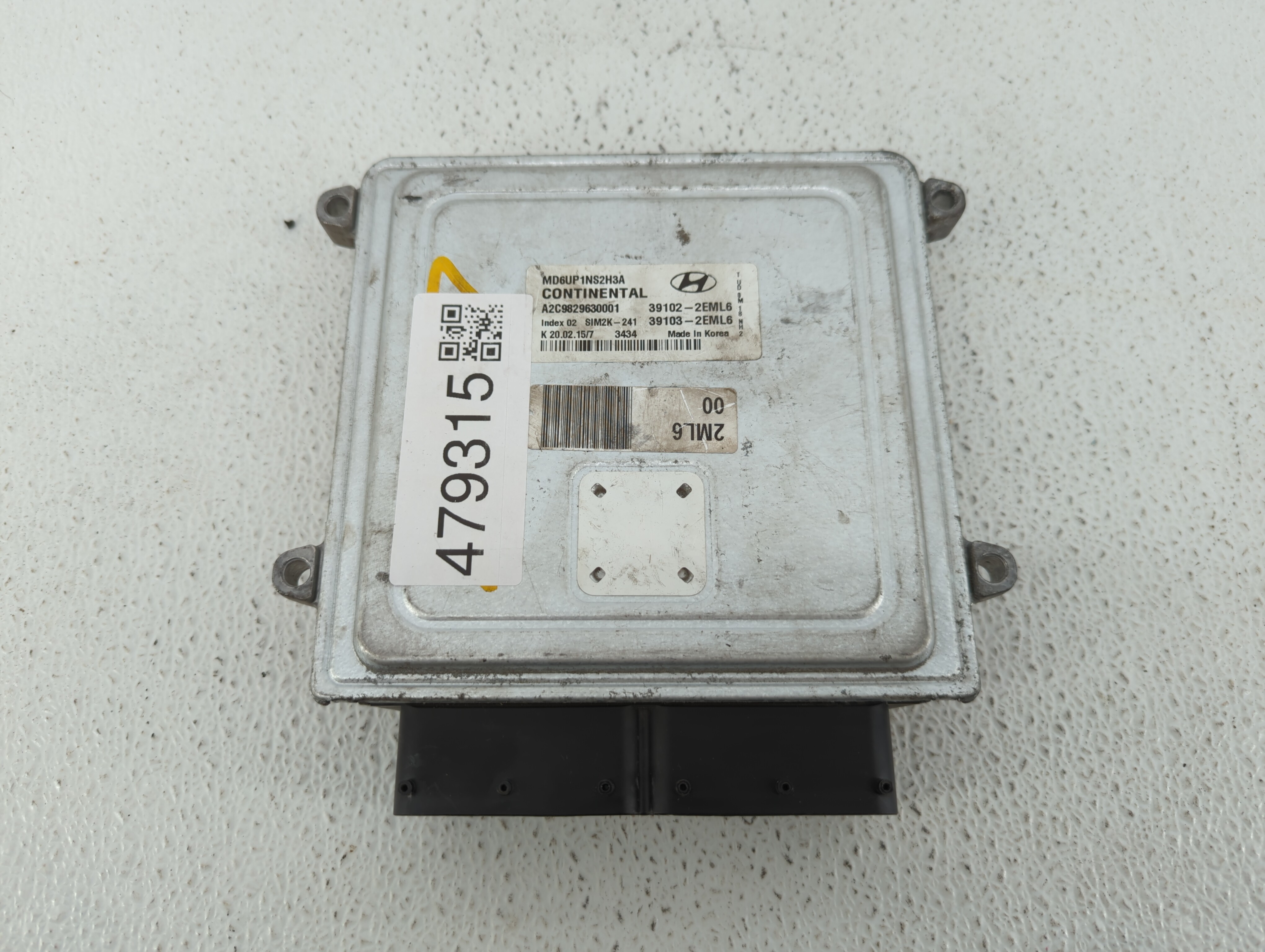 Picture of 2014-2016 Hyundai Elantra Engine Computer Ecu Pcm Ecm Pcu Oem 479315