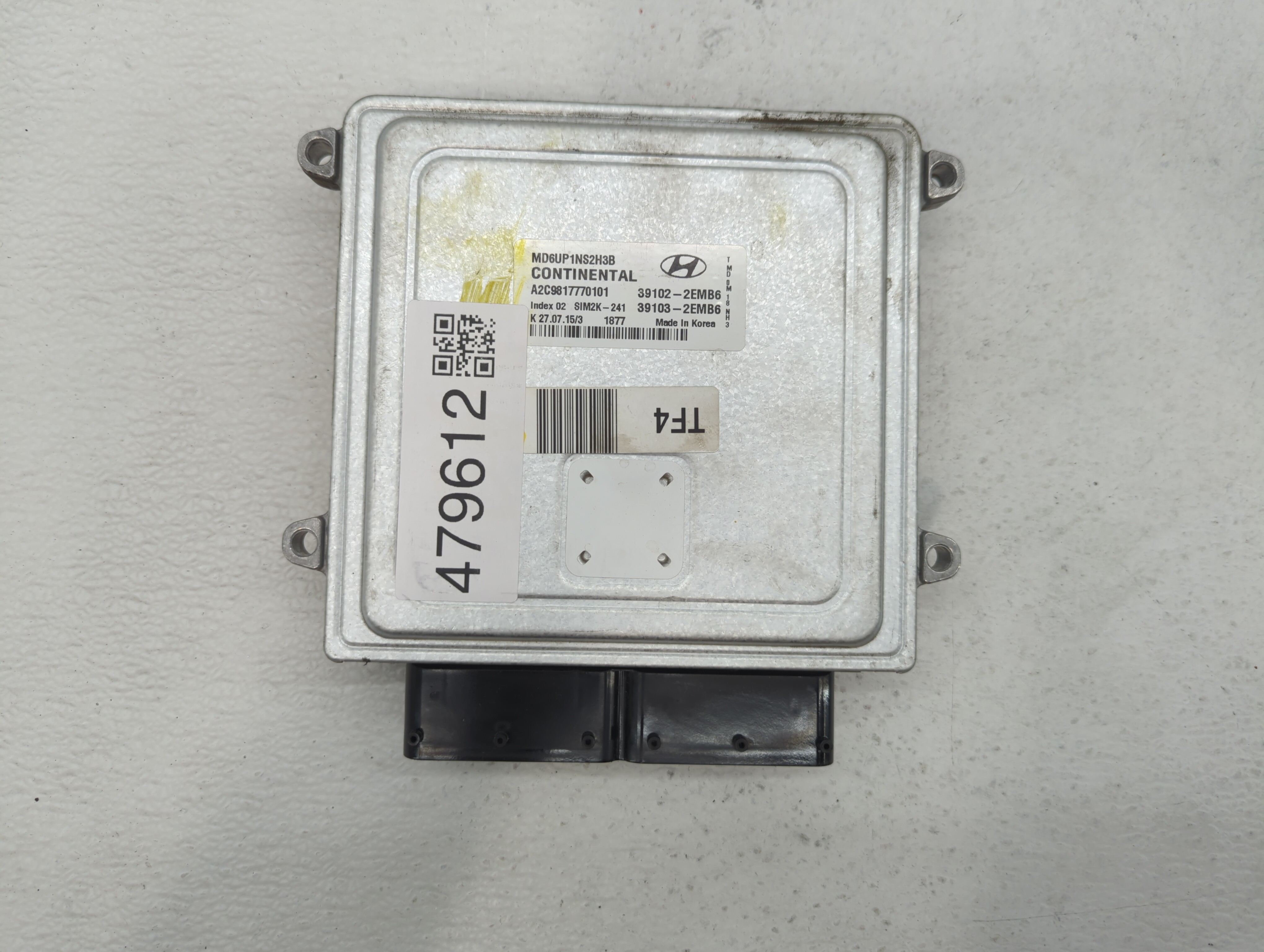 Picture of 2014-2016 Hyundai Elantra Engine Computer Ecu Pcm Ecm Pcu Oem 479612