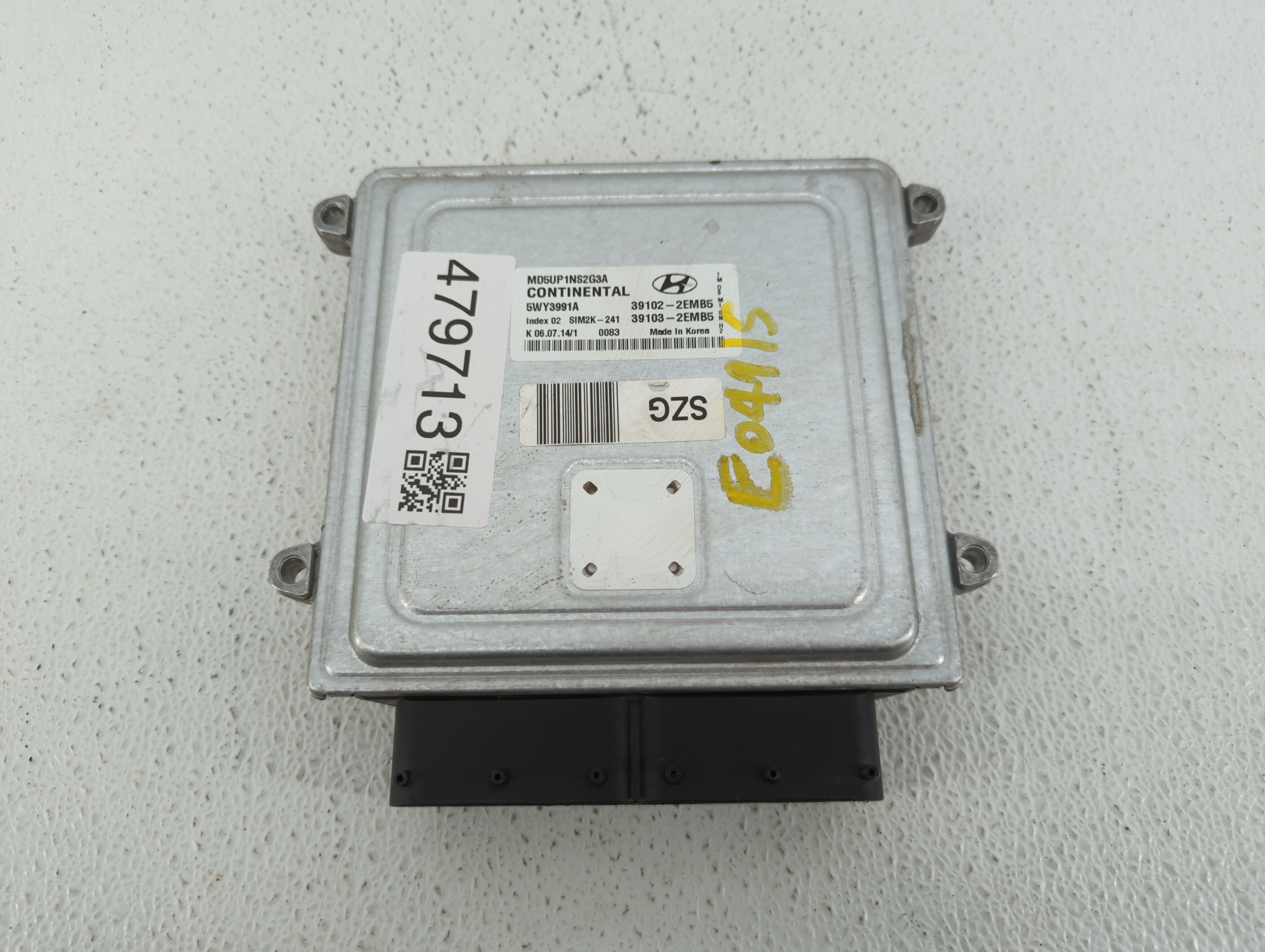 Picture of 2014-2016 Hyundai Elantra Engine Computer Ecu Pcm Ecm Pcu Oem 479713
