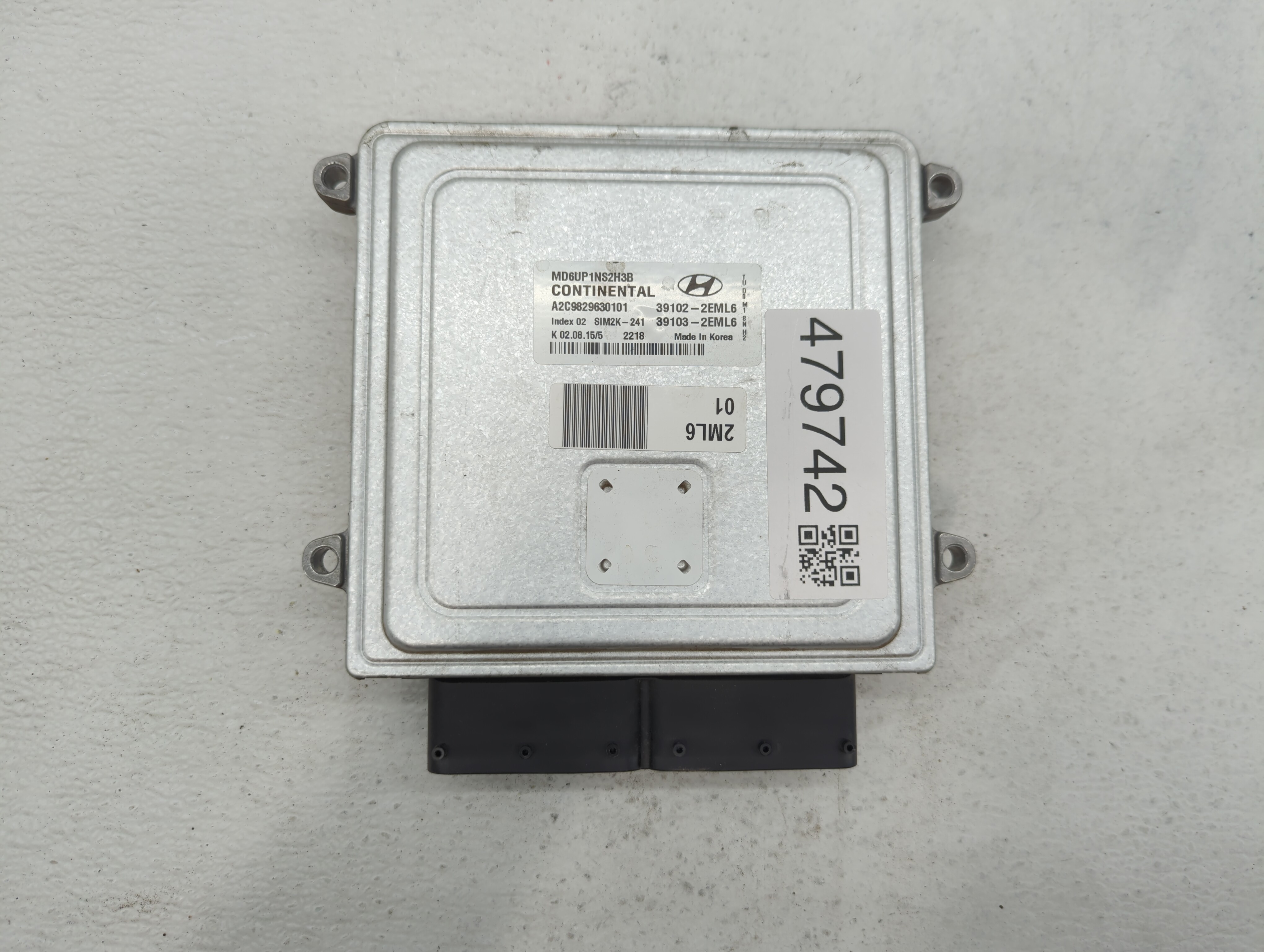 Picture of 2014-2016 Hyundai Elantra Engine Computer Ecu Pcm Ecm Pcu Oem 479742