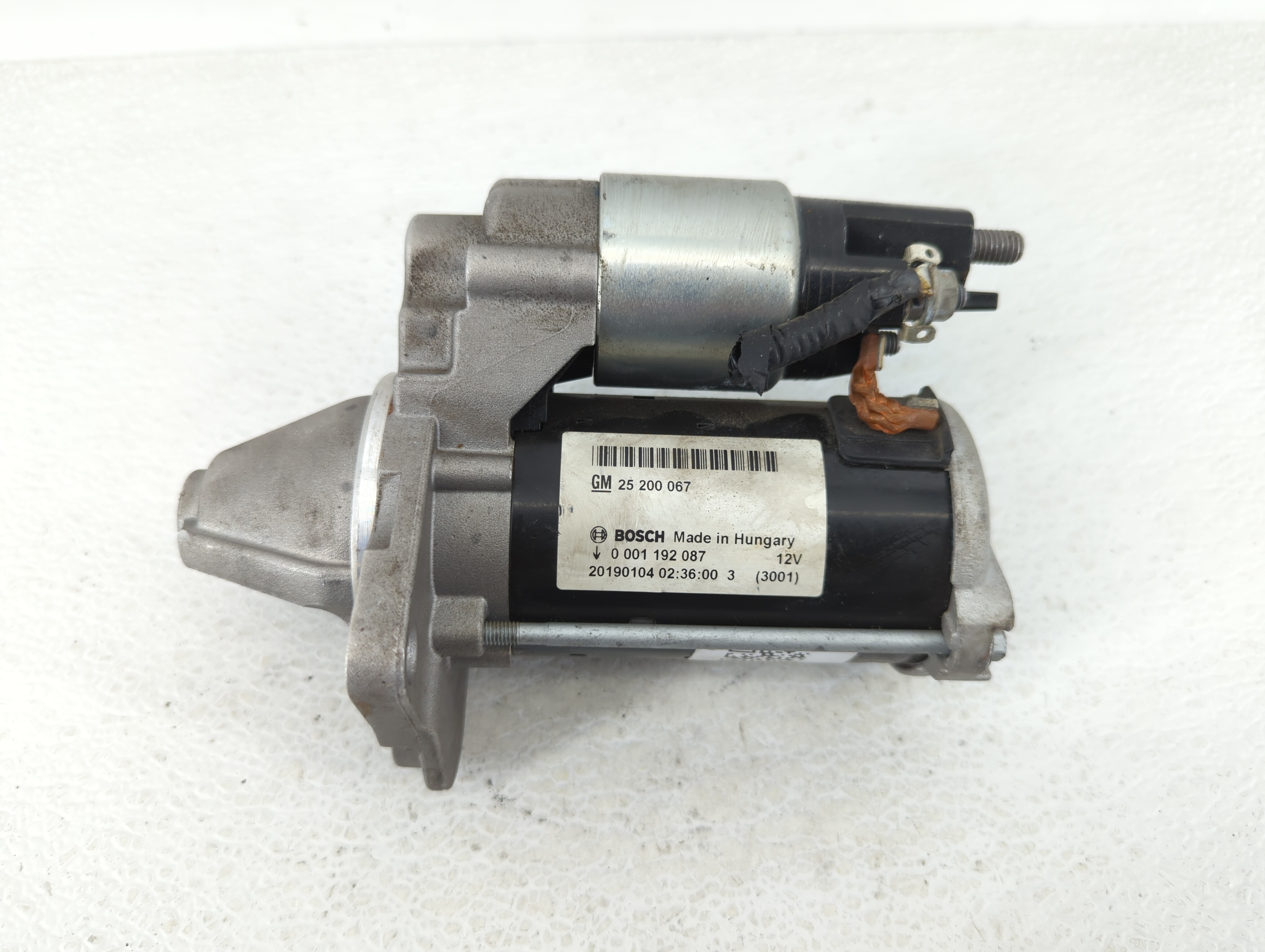 Picture of 2014-2021 Buick Encore Car Starter Motor Solenoid Oem 480563