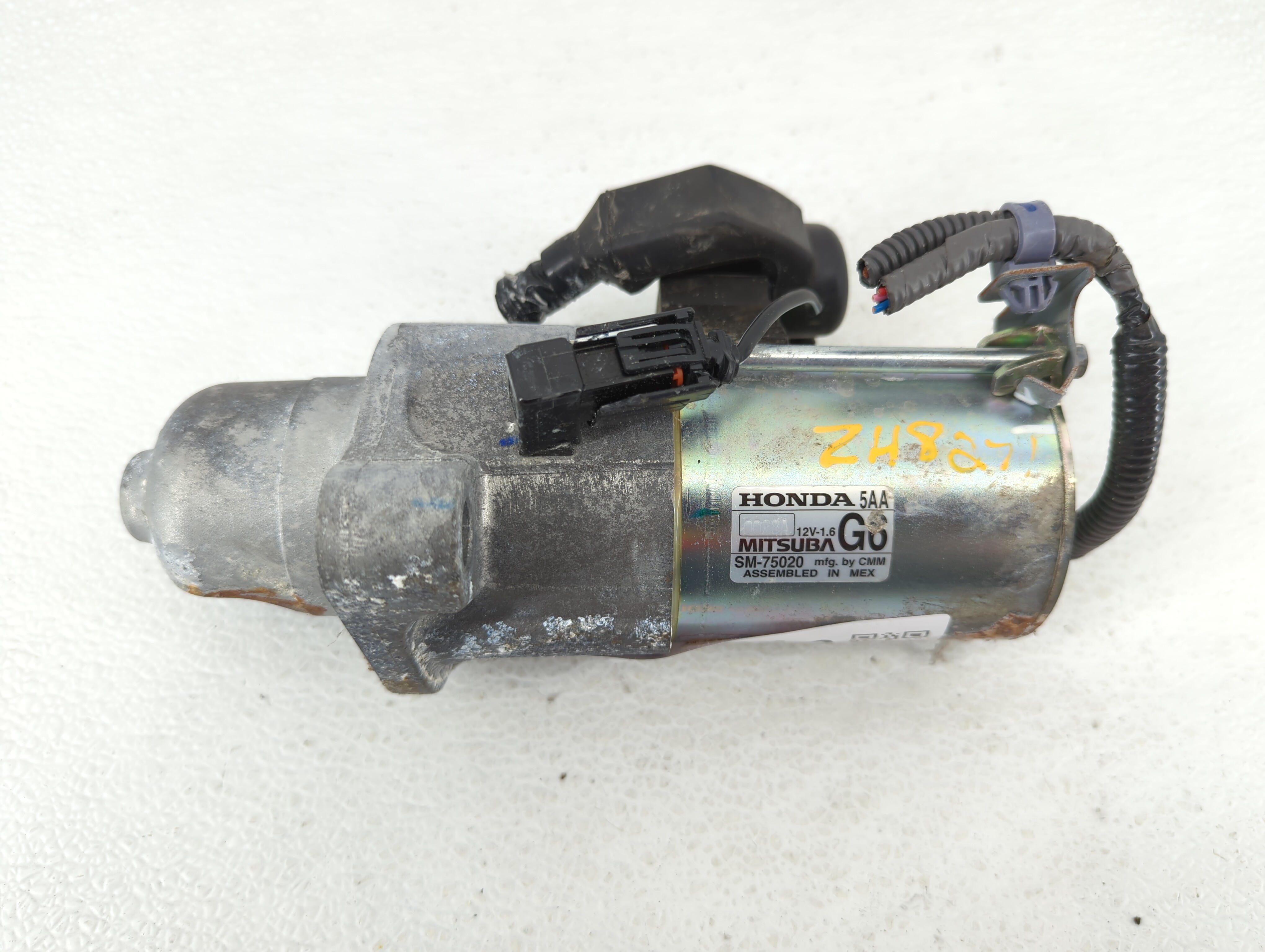 Picture of 2016-2017 Honda Civic Car Starter Motor Solenoid Oem 481942