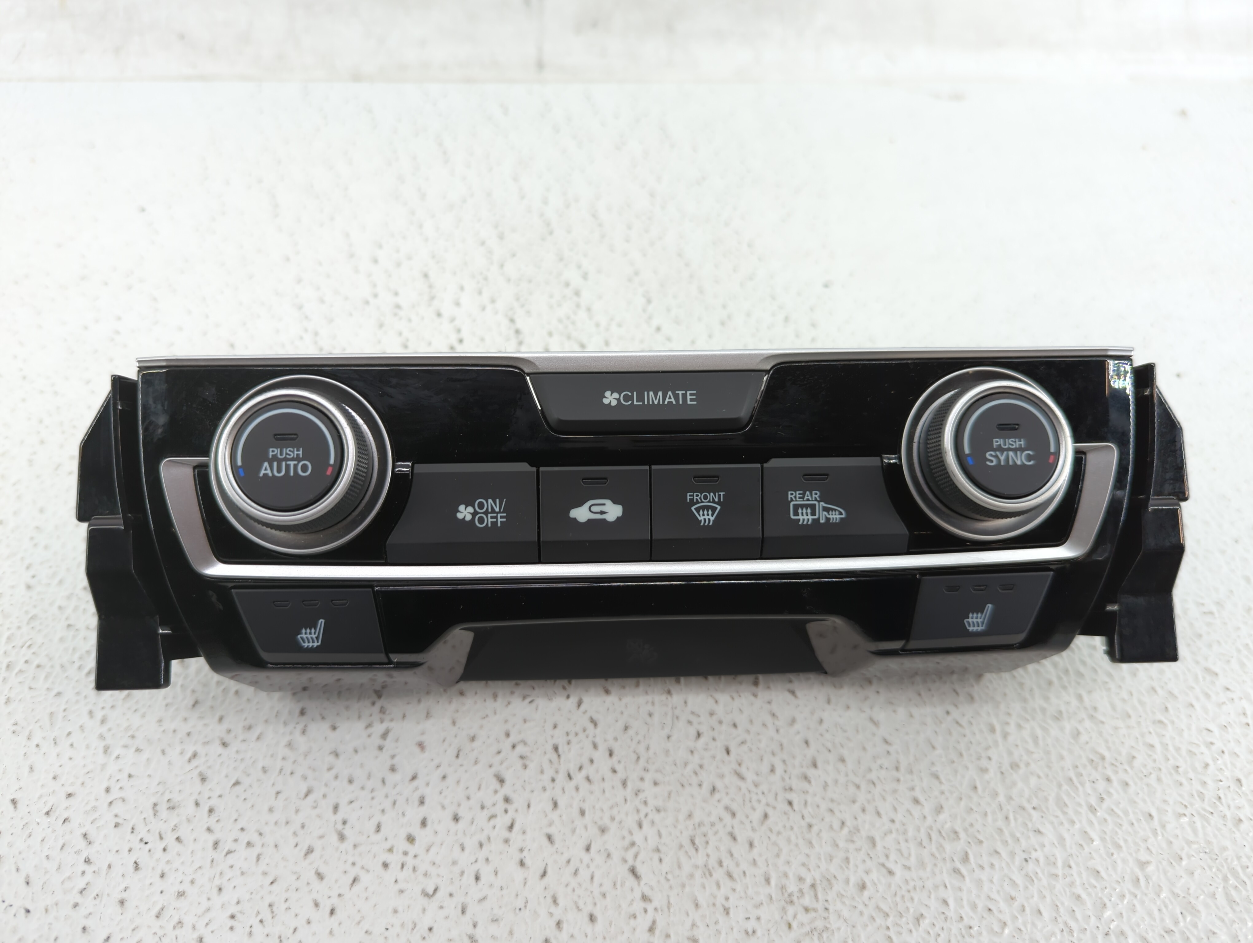 2016-2018 Honda Civic Ac Heater Climate Control Temperature Oem 482439 - Oemusedautoparts1.com