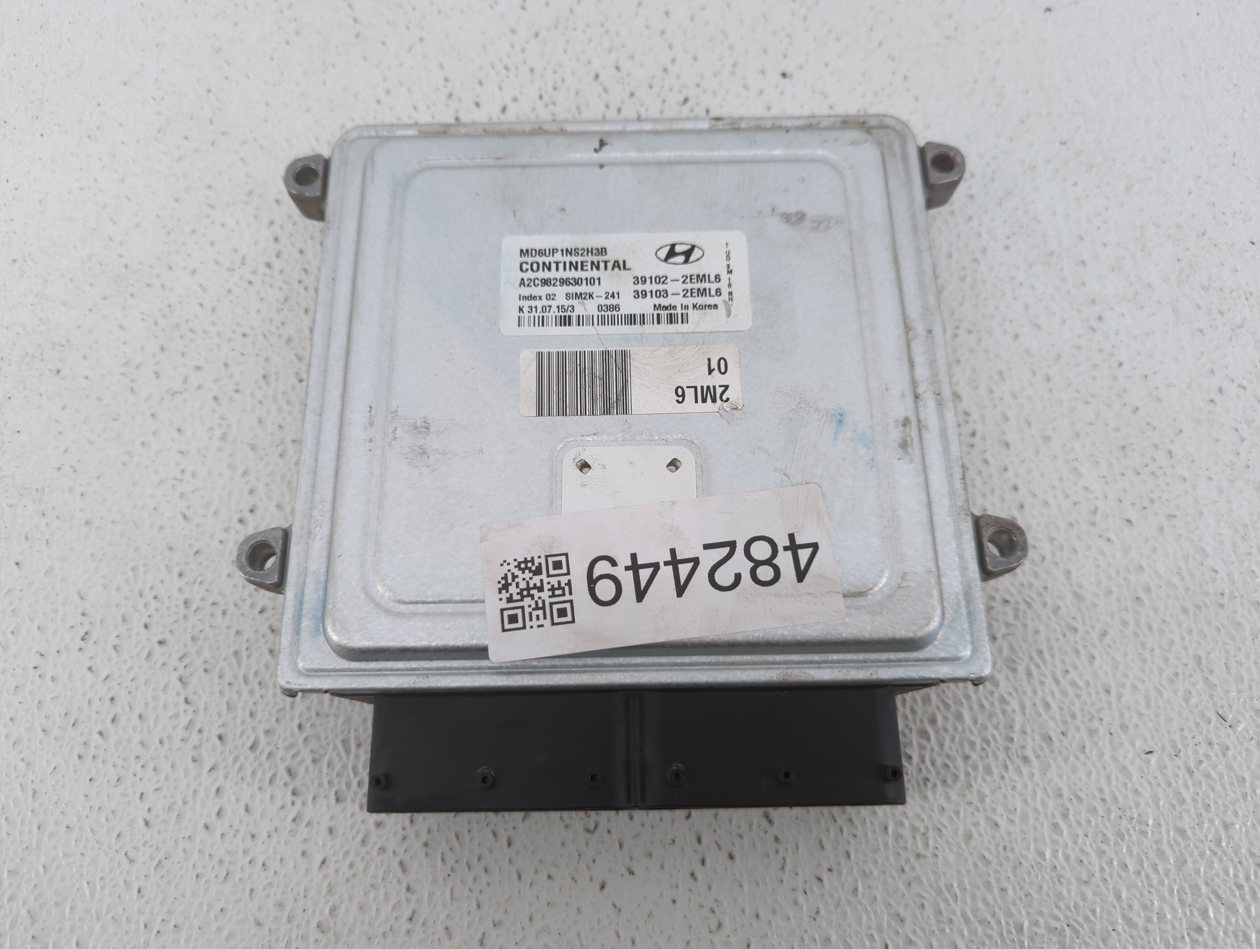 Picture of 2014-2016 Hyundai Elantra Engine Computer Ecu Pcm Ecm Pcu Oem 482449
