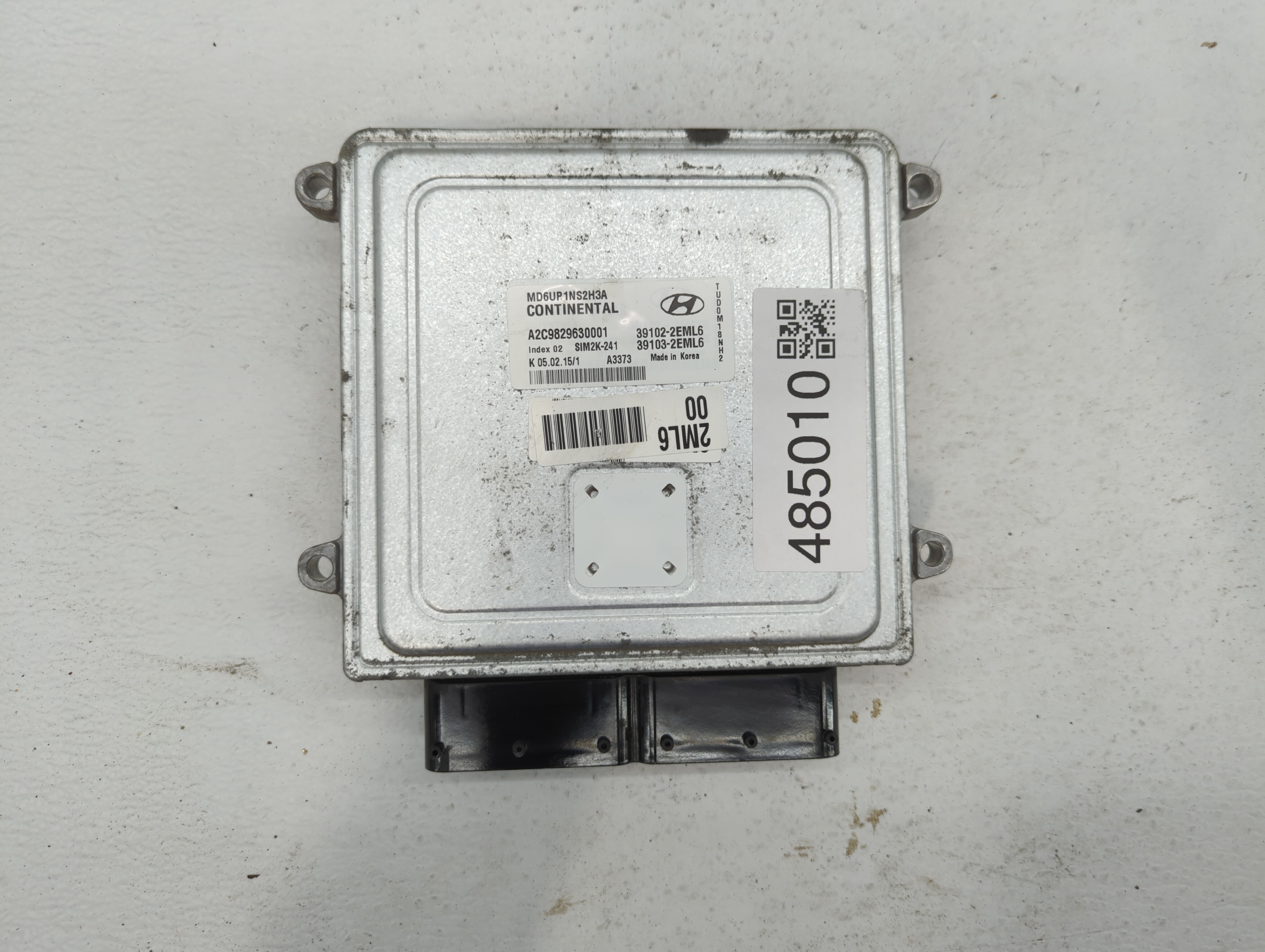 Picture of 2014-2016 Hyundai Elantra Engine Computer Ecu Pcm Ecm Pcu Oem 485010