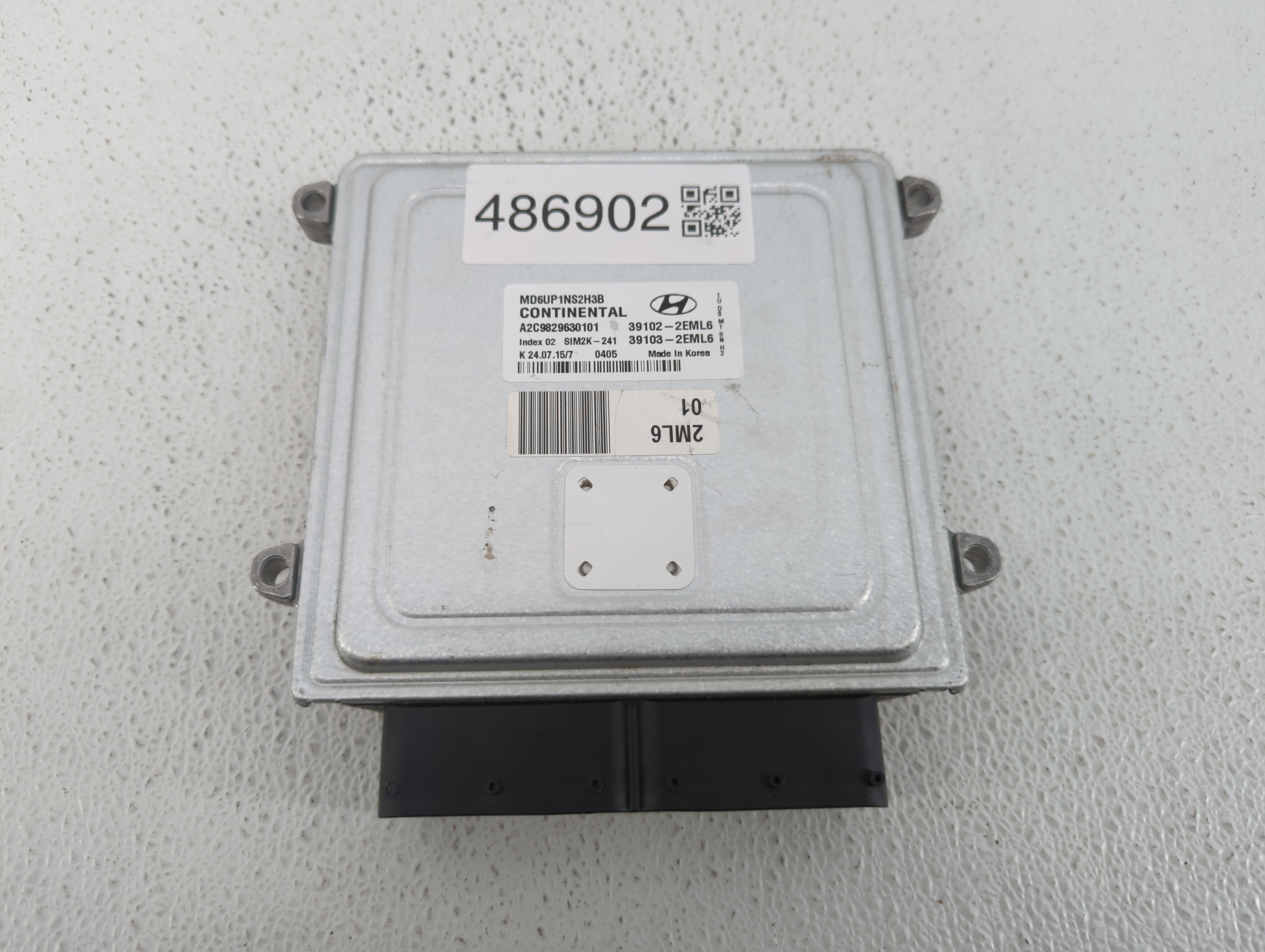 Picture of 2014-2016 Hyundai Elantra Engine Computer Ecu Pcm Ecm Pcu Oem 486902
