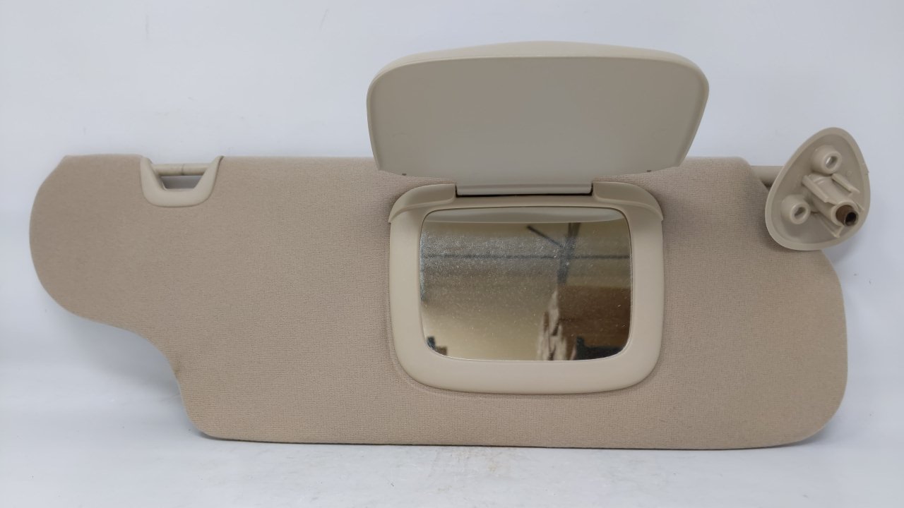2000-2000 Ford Taurus Passenger Sun Visor Mirror Right Sunvisor Tan 48697 - Oemusedautoparts1.com